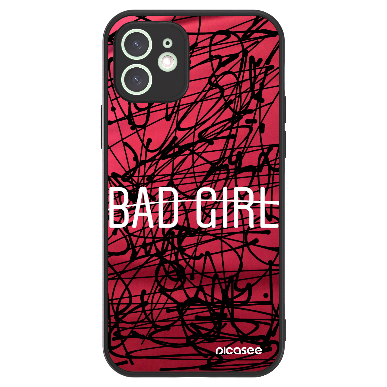 Picasee ULTIMATE CASE MagSafe Apple iPhone 12 - készülékre - Bad girl