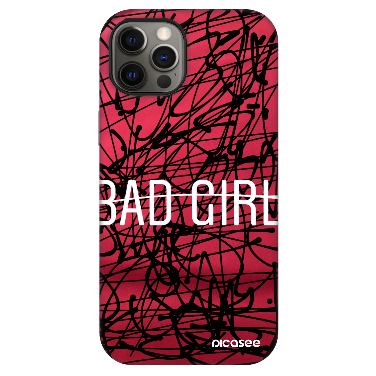Picasee Fashion Case MagSafe Apple iPhone 12 - Bad girl