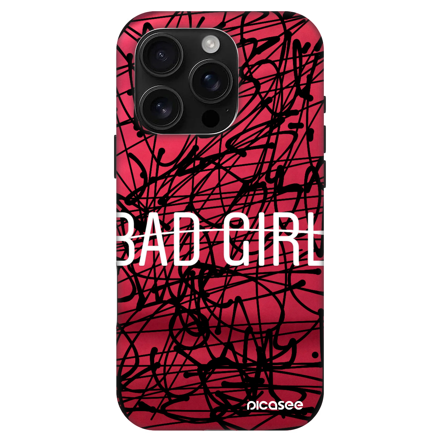 Picasee Fashion Case MagSafe Apple iPhone 16 Pro - Bad girl