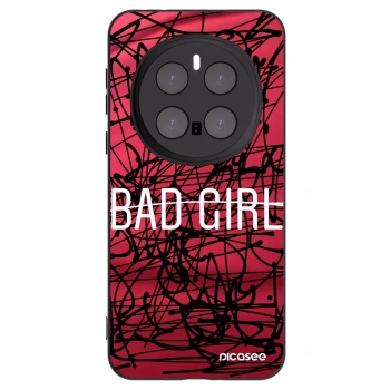Picasee fekete szilikon tok az alábbi mobiltelefonokra Honor Magic7 Pro 5G - Bad girl