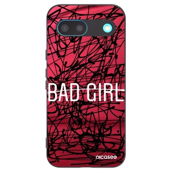 Picasee fekete szilikon tok az alábbi mobiltelefonokra Google Pixel 8 - Bad girl