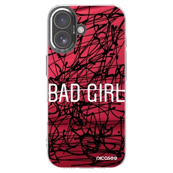 Picasee átlátszó szilikon tok az alábbi mobiltelefonokra Apple iPhone 17 - Bad girl