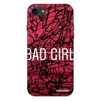 Szilikon tok erre a típusra Apple iPhone SE 2020 - Bad girl