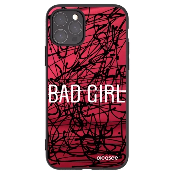 Picasee fekete szilikon tok az alábbi mobiltelefonokra Apple iPhone 11 Pro - Bad girl