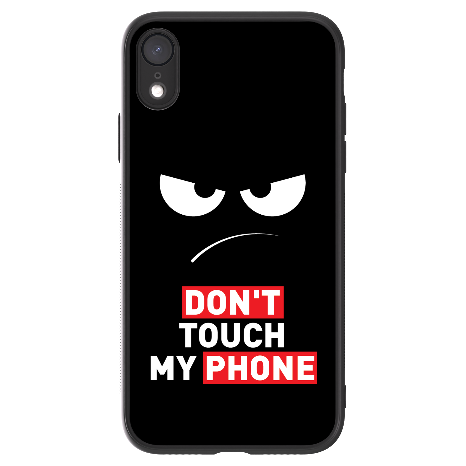 Picasee ULTIMATE CASE Apple iPhone XR - készülékre - Angry Eyes - Transparent