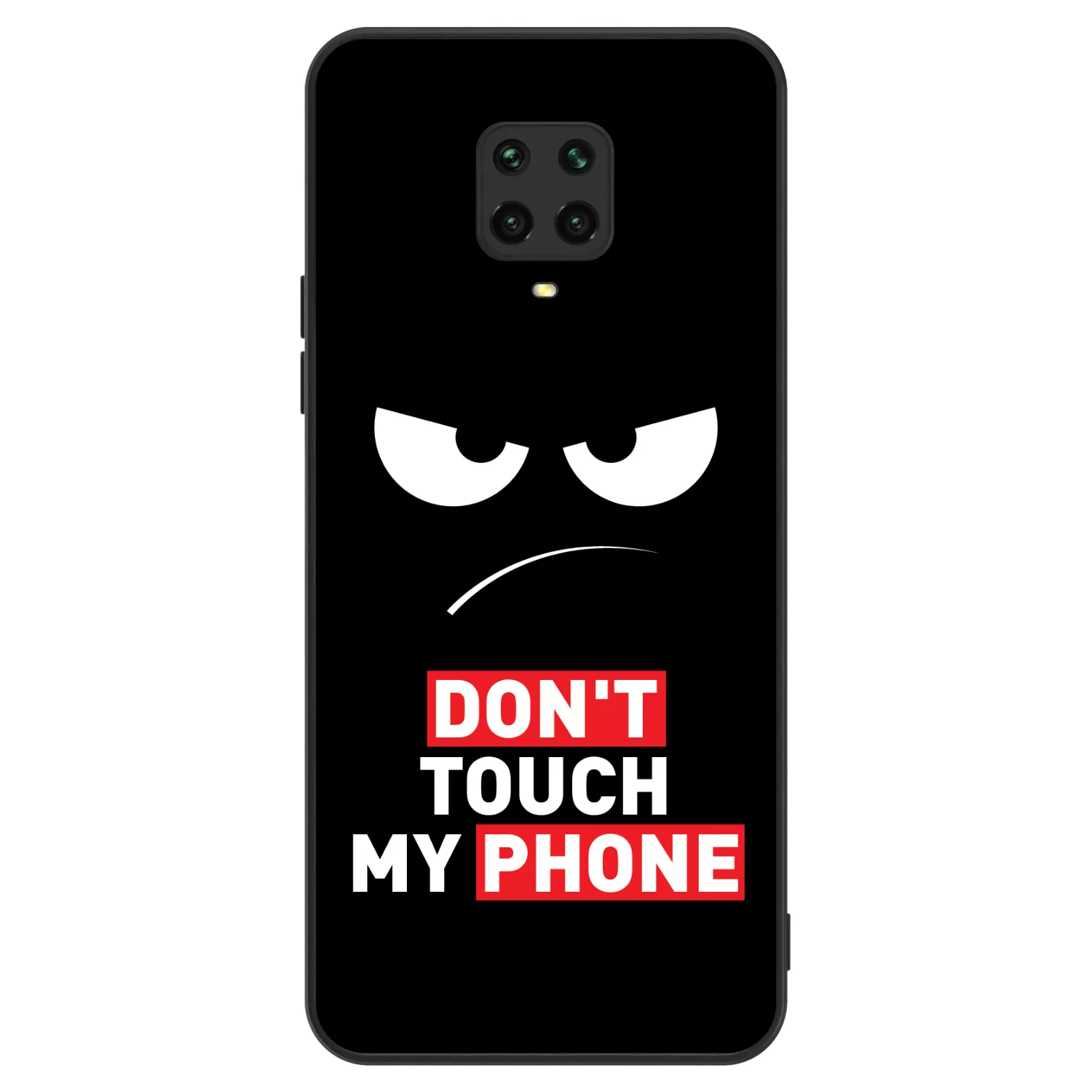 Picasee ULTIMATE CASE Xiaomi Redmi Note 9 Pro - készülékre - Angry Eyes - Transparent