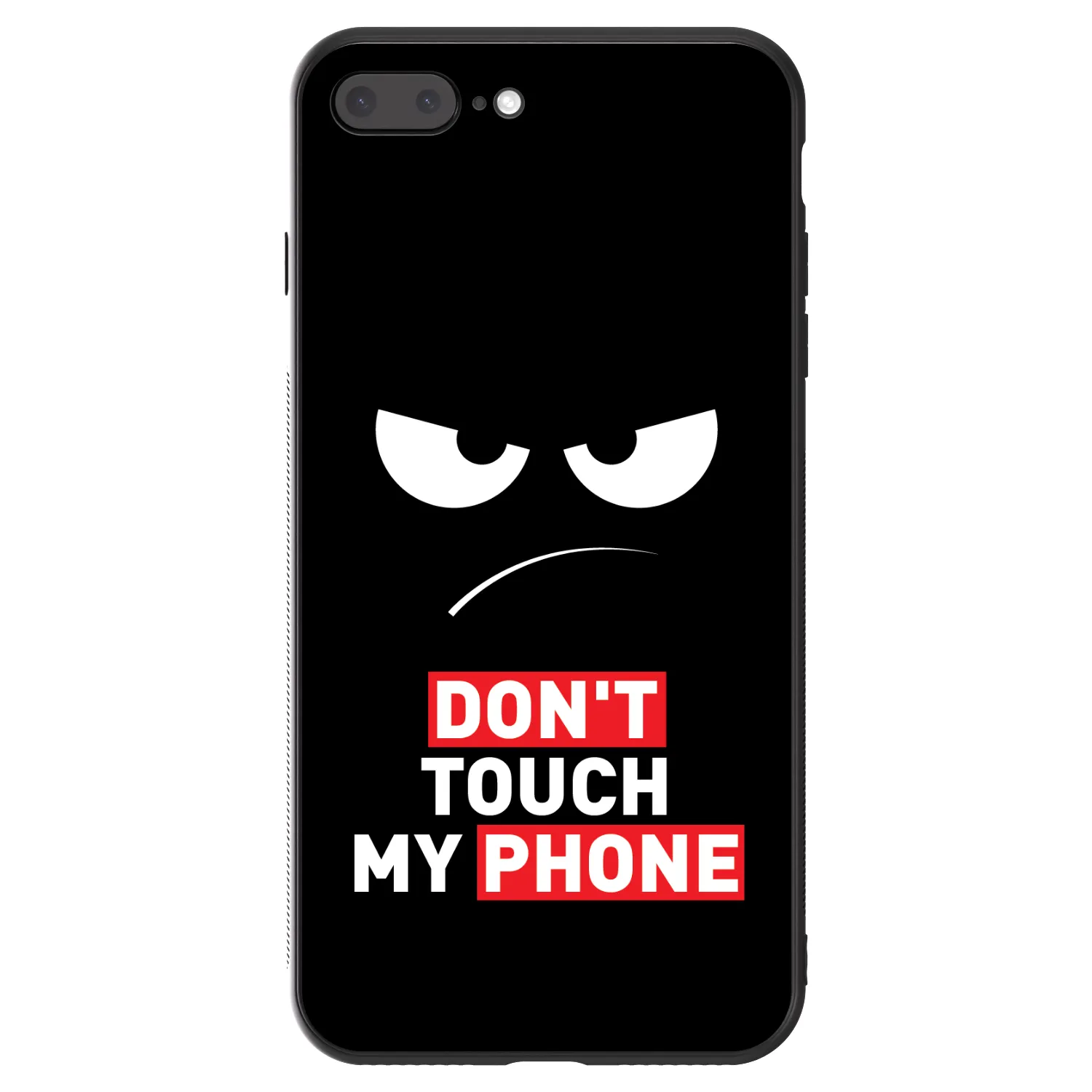 Picasee ULTIMATE CASE Apple iPhone 7 Plus - készülékre - Angry Eyes - Transparent