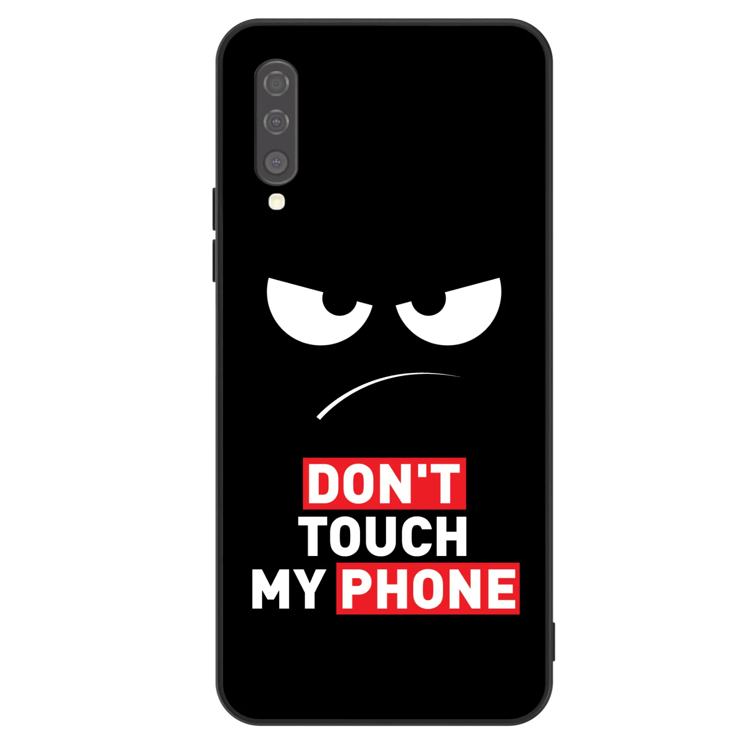 Picasee ULTIMATE CASE Samsung Galaxy A50 A505F - készülékre - Angry Eyes - Transparent