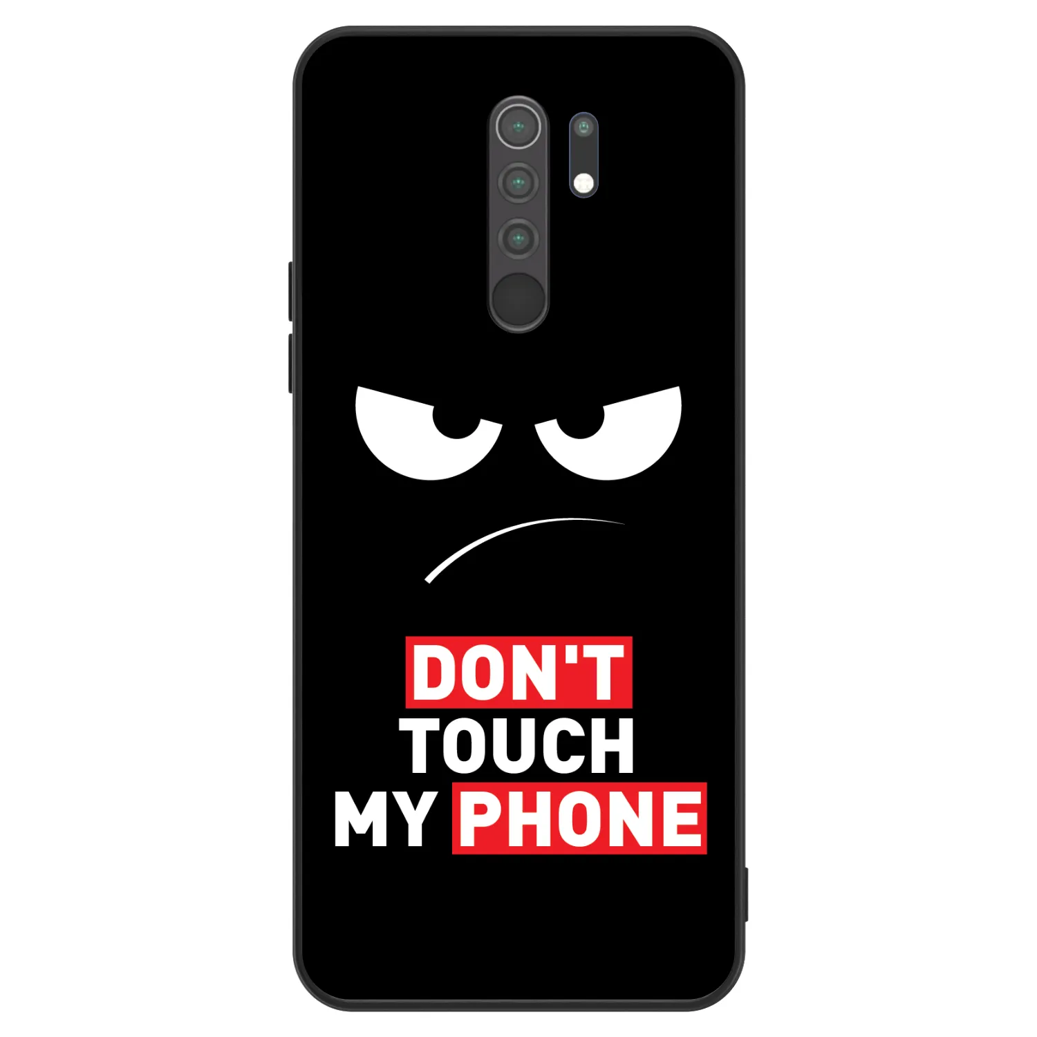 Picasee ULTIMATE CASE Xiaomi Redmi 9 - készülékre - Angry Eyes - Transparent