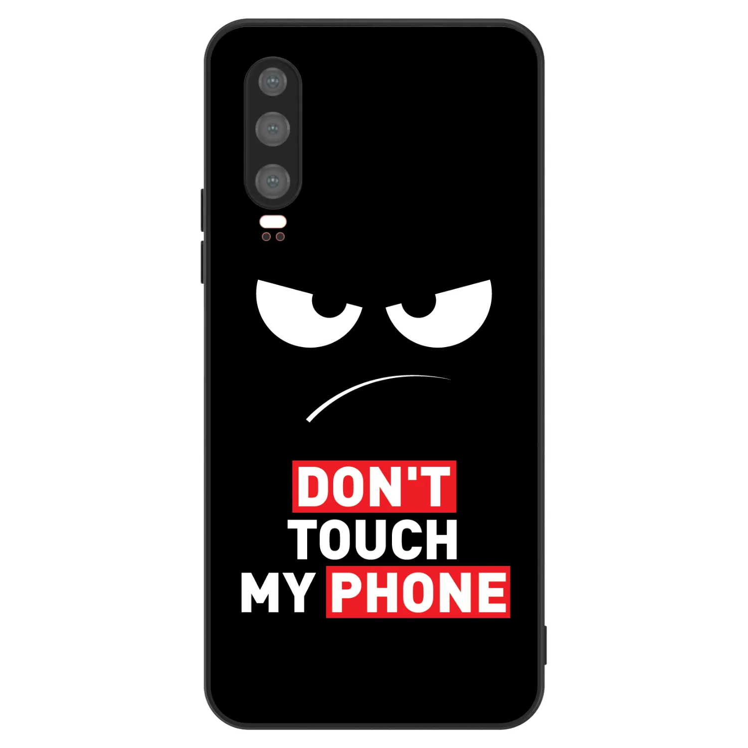 Picasee ULTIMATE CASE Huawei P30 - készülékre - Angry Eyes - Transparent