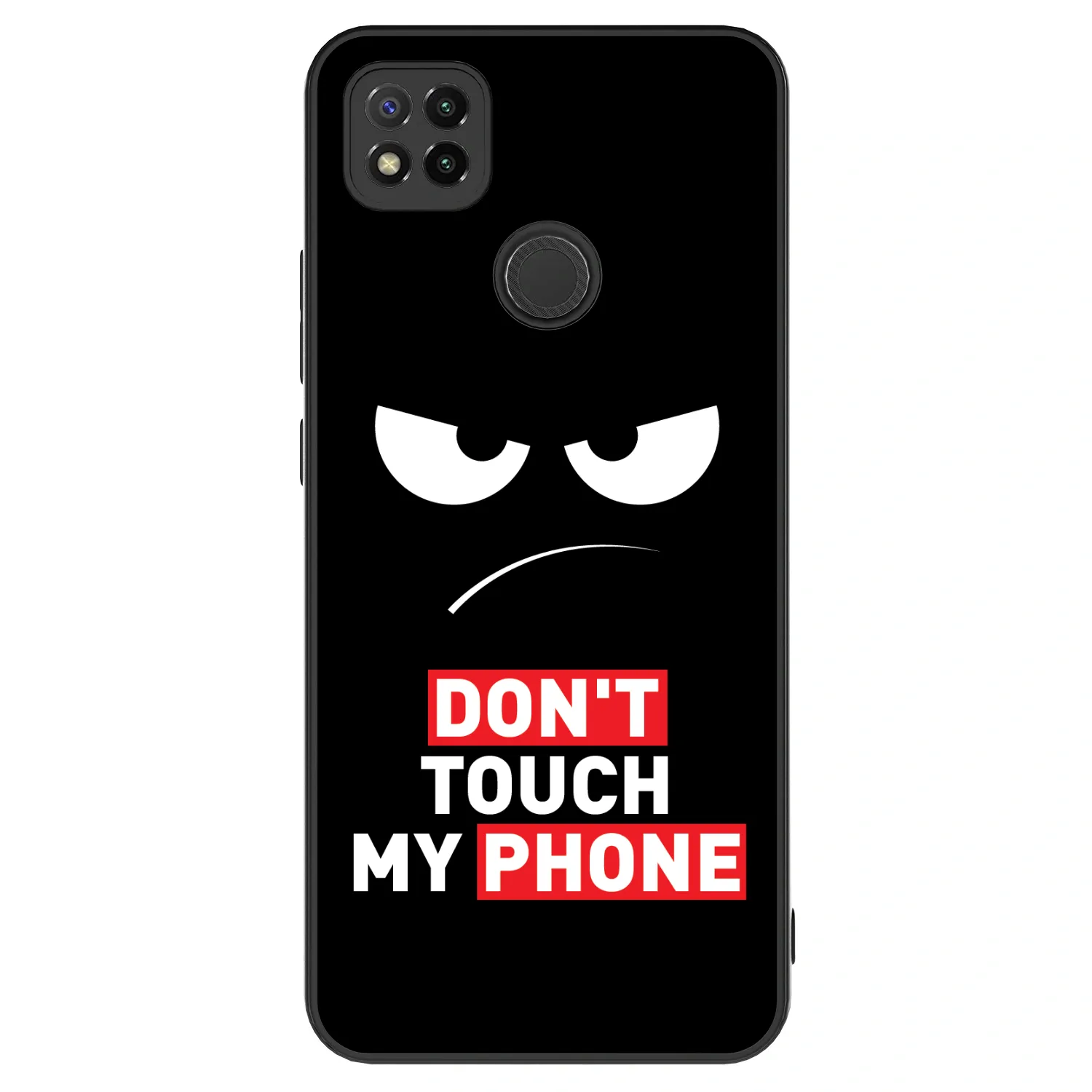 Picasee ULTIMATE CASE Xiaomi Redmi 9C - készülékre - Angry Eyes - Transparent