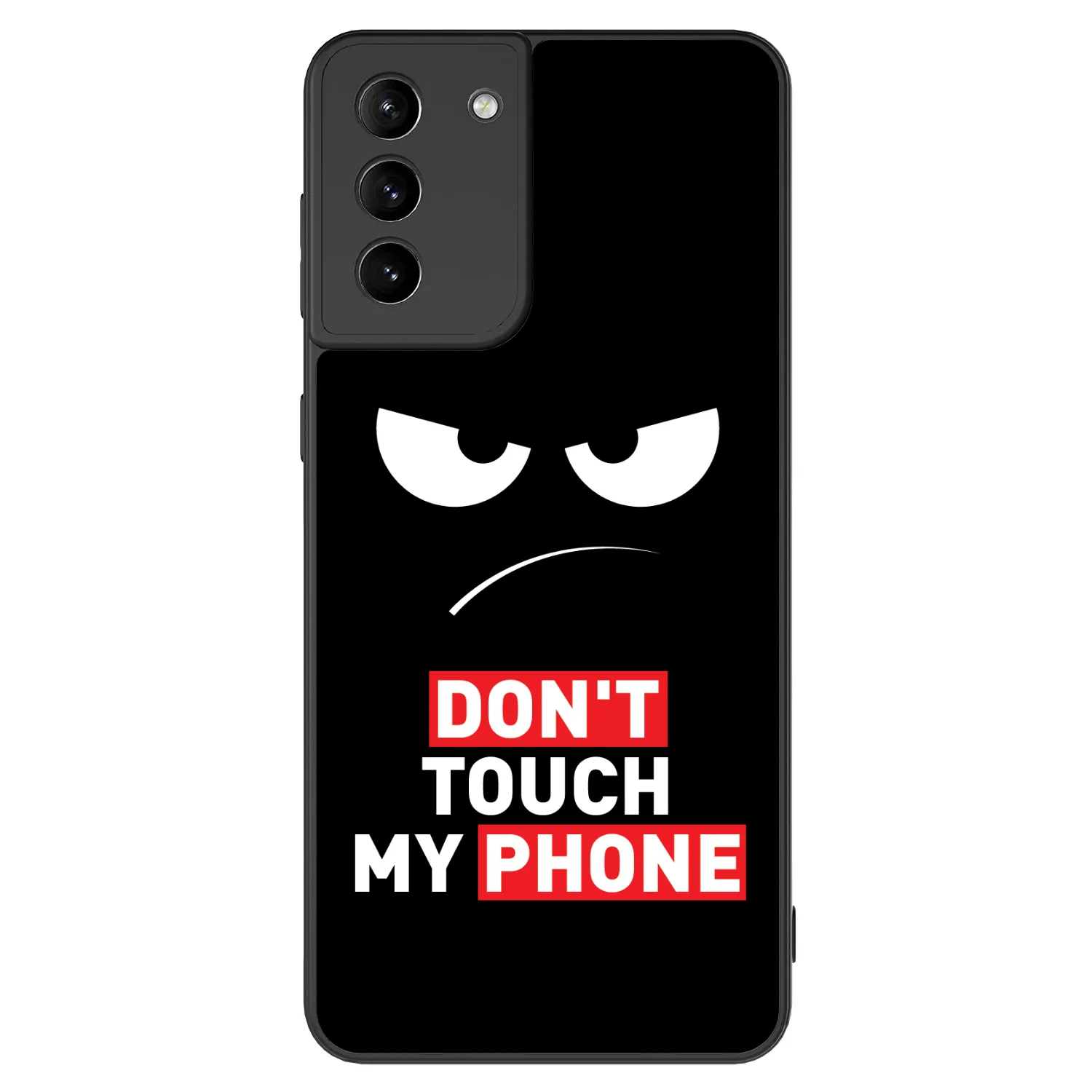 Picasee ULTIMATE CASE Samsung Galaxy S21+ 5G G996F - készülékre - Angry Eyes - Transparent