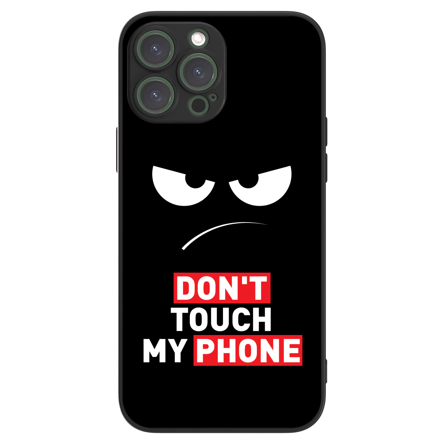 Picasee ULTIMATE CASE Apple iPhone 13 Pro Max - készülékre - Angry Eyes - Transparent
