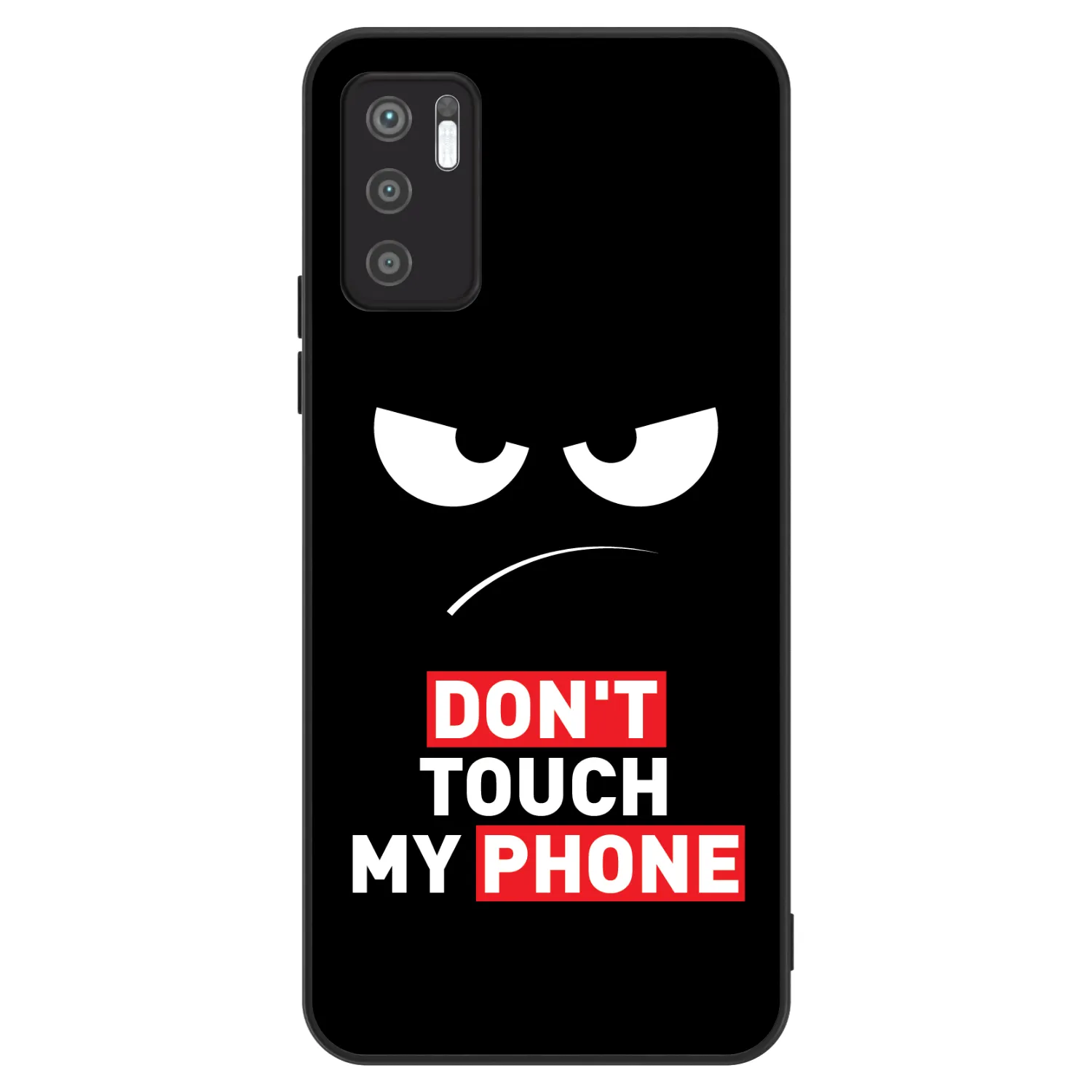 Picasee ULTIMATE CASE Xiaomi Redmi Note 10 5G - készülékre - Angry Eyes - Transparent