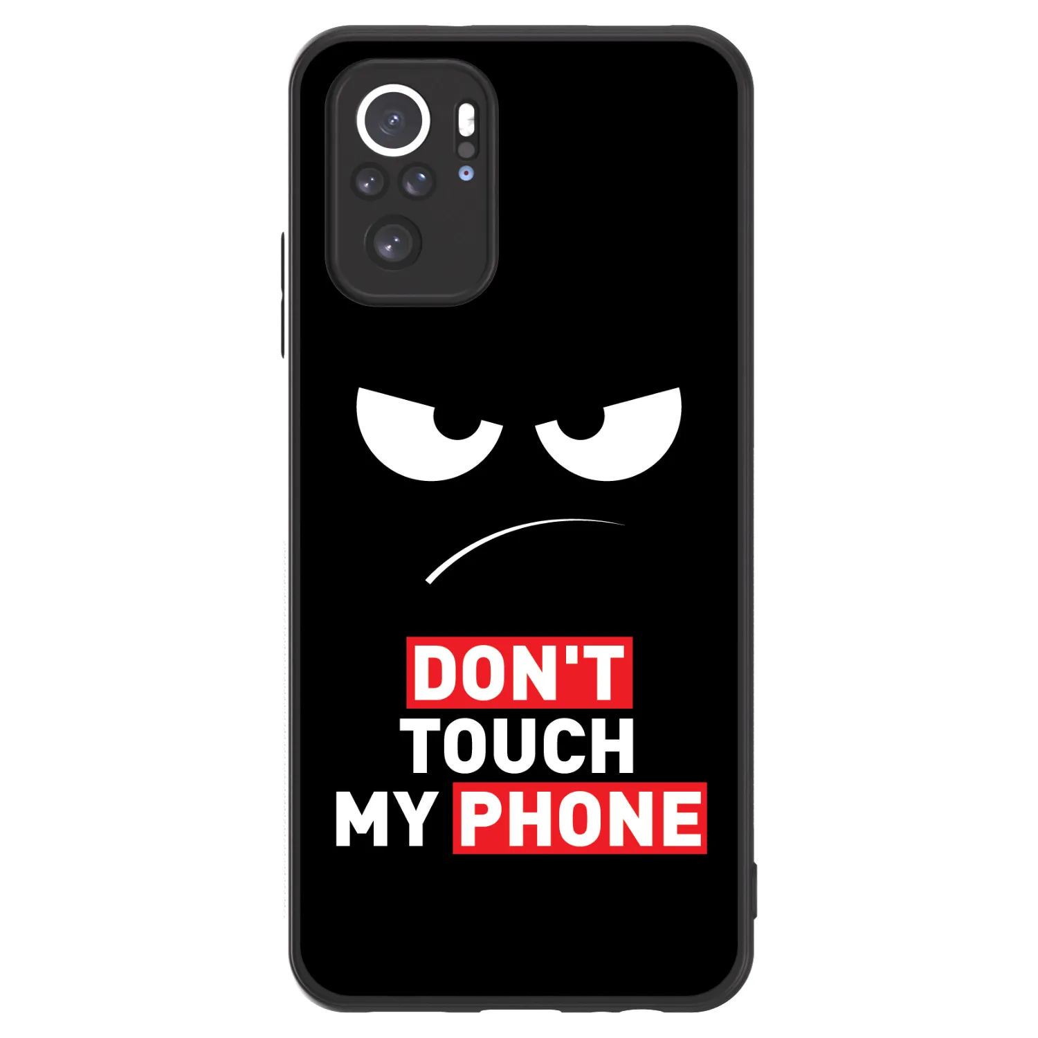 Picasee ULTIMATE CASE Xiaomi Redmi Note 10S - készülékre - Angry Eyes - Transparent