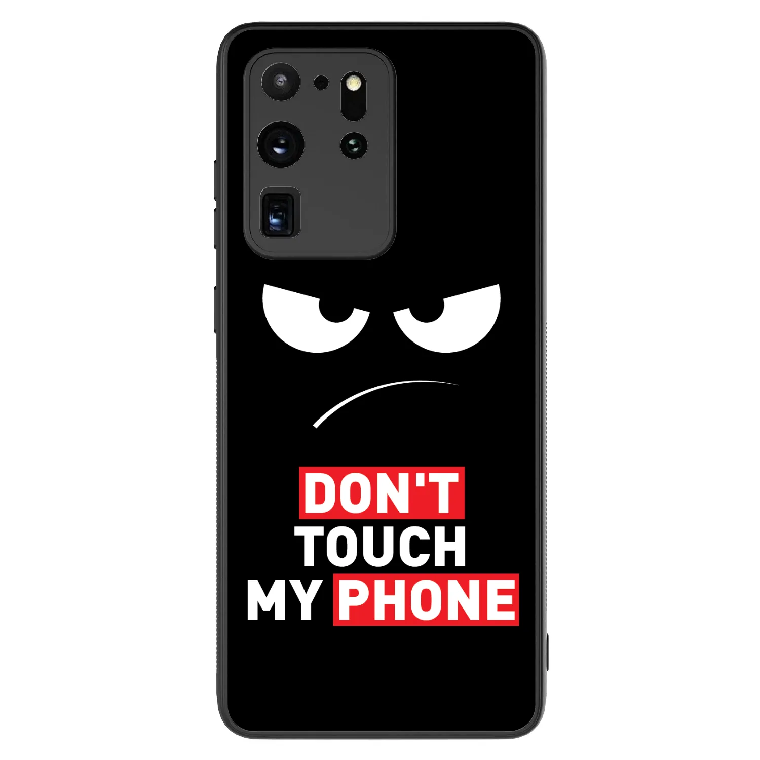 Picasee ULTIMATE CASE Samsung Galaxy S20 Ultra 5G G988F - készülékre - Angry Eyes - Transparent