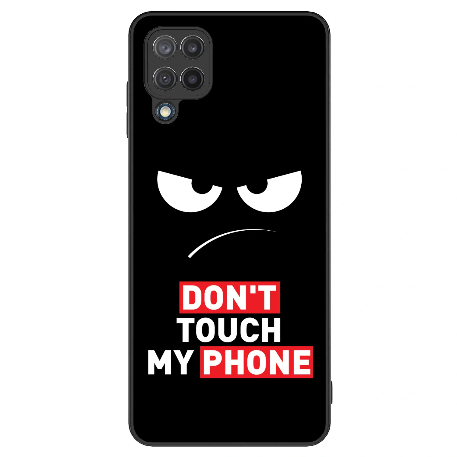 Picasee ULTIMATE CASE Samsung Galaxy M12 M127F - készülékre - Angry Eyes - Transparent