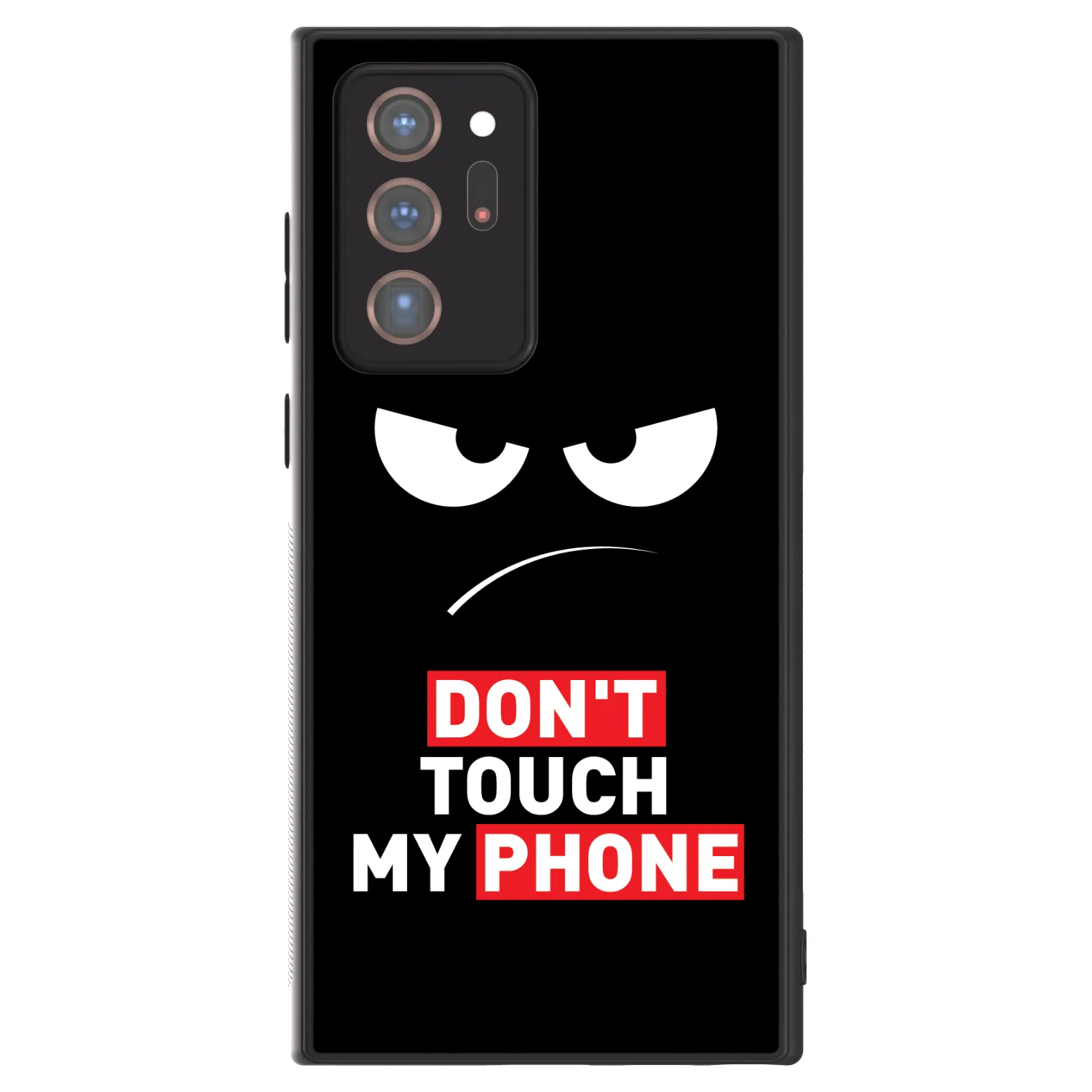 Picasee ULTIMATE CASE Samsung Galaxy Note 20 Ultra - készülékre - Angry Eyes - Transparent