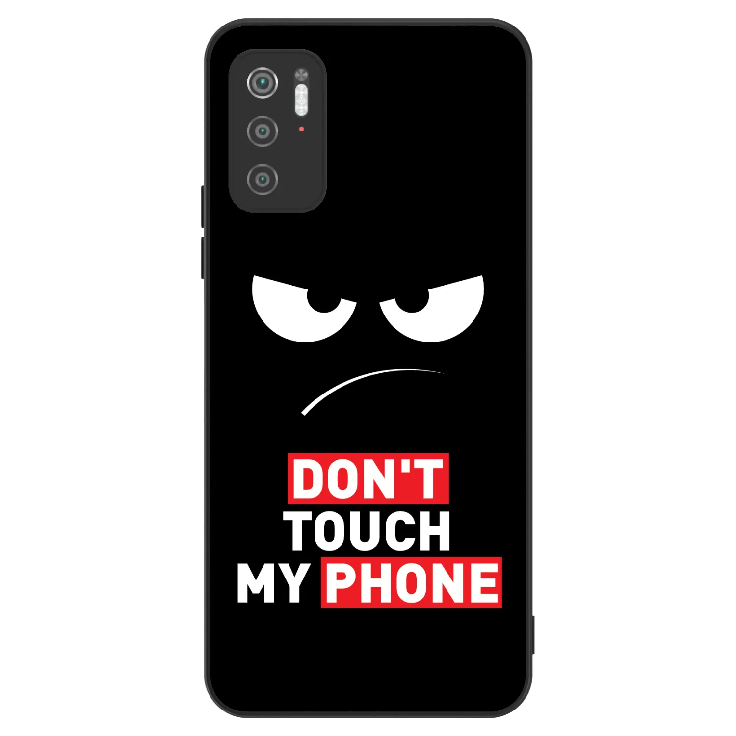 Picasee ULTIMATE CASE Xiaomi Poco M3 Pro 5G - készülékre - Angry Eyes - Transparent