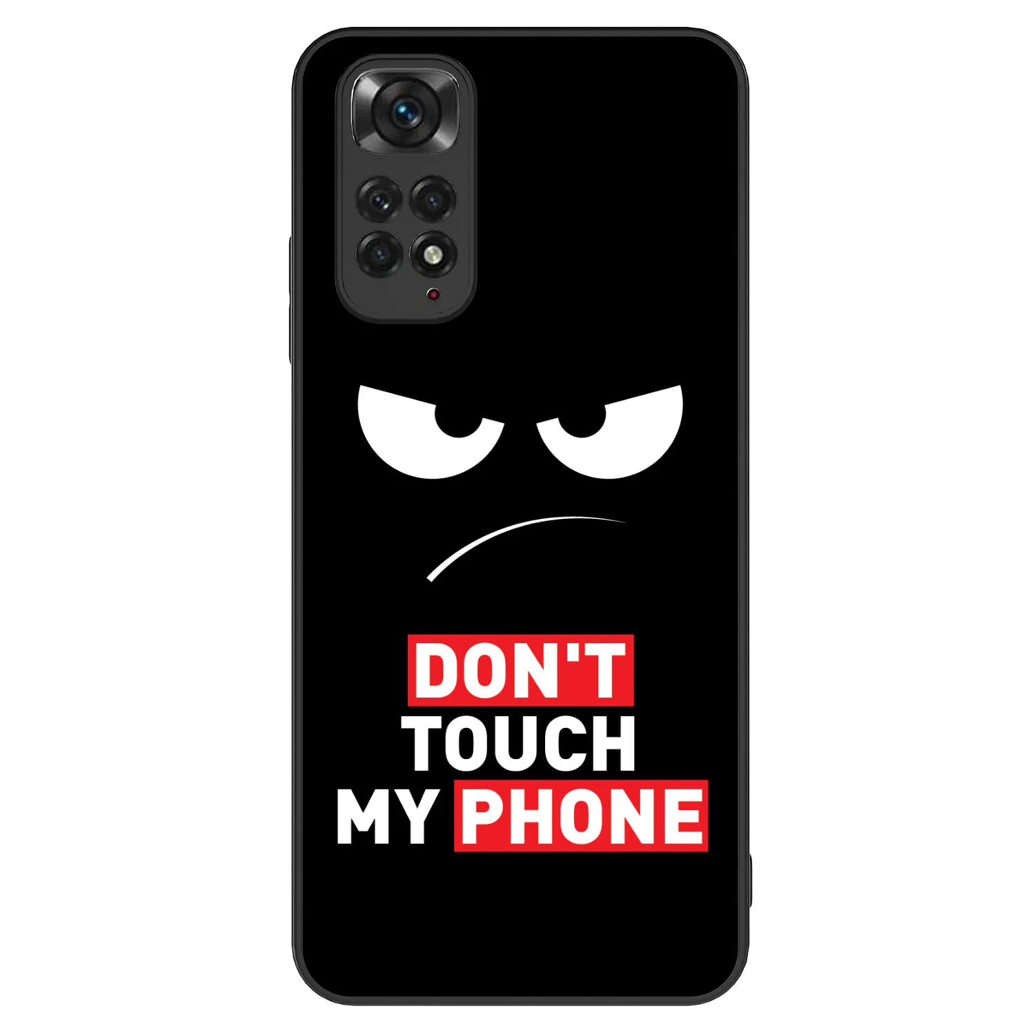 Picasee ULTIMATE CASE Xiaomi Redmi Note 11 - készülékre - Angry Eyes - Transparent