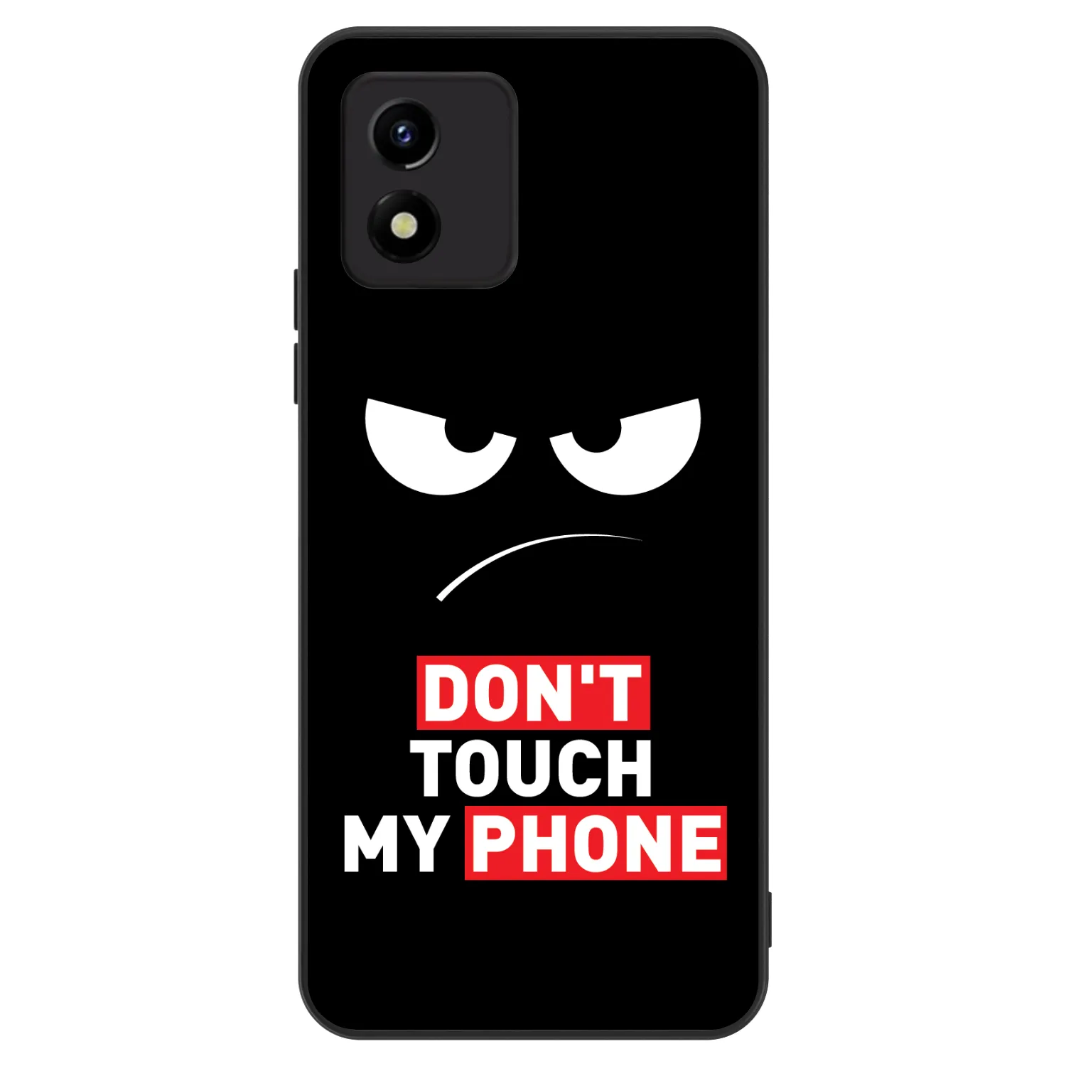 Picasee ULTIMATE CASE Vivo Y01 - készülékre - Angry Eyes - Transparent