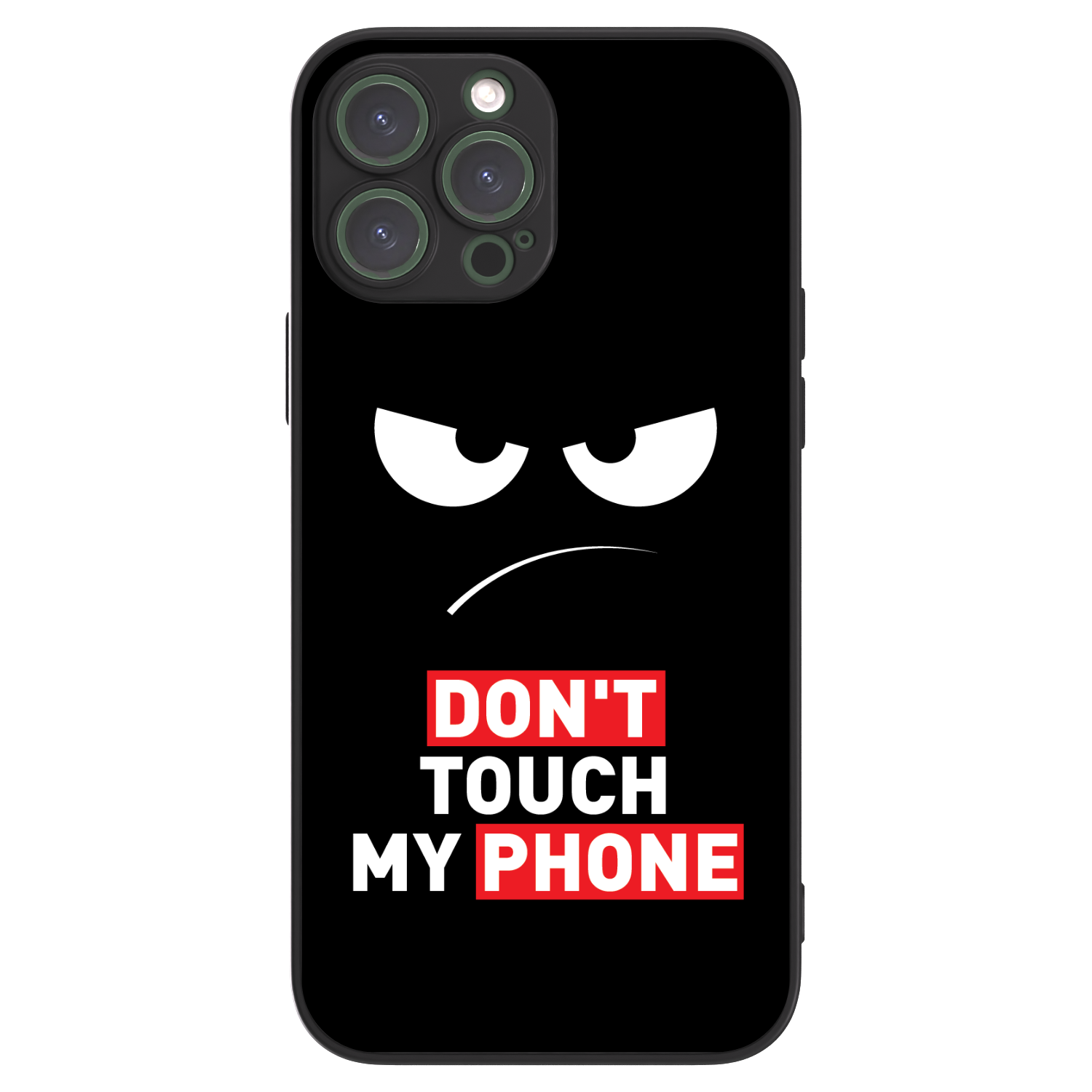 Picasee ULTIMATE CASE MagSafe Apple iPhone 13 Pro Max - készülékre - Angry Eyes - Transparent