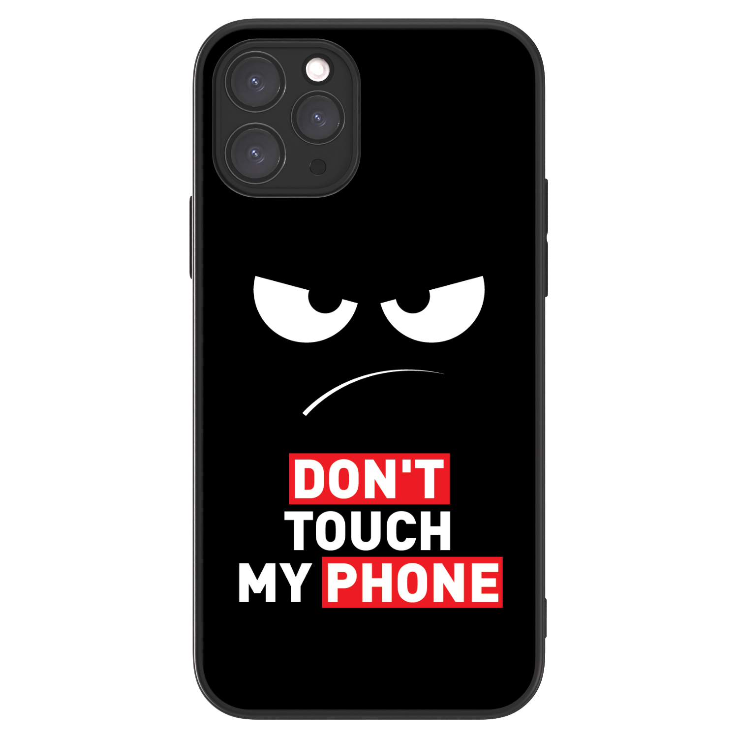Picasee ULTIMATE CASE MagSafe Apple iPhone 11 Pro - készülékre - Angry Eyes - Transparent