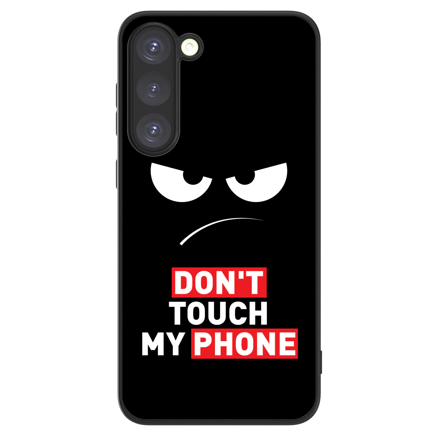 Picasee ULTIMATE CASE Samsung Galaxy S23+ 5G - készülékre - Angry Eyes - Transparent