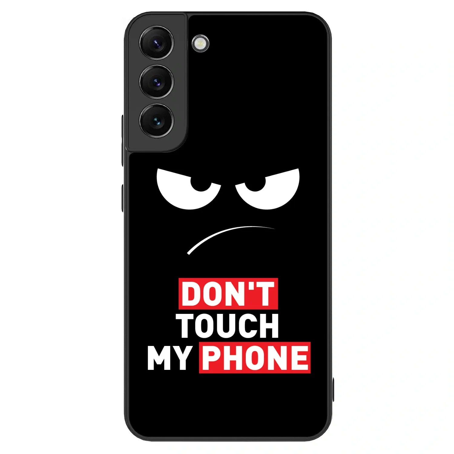 Picasee ULTIMATE CASE PowerShare Samsung Galaxy S22+ 5G - készülékre - Angry Eyes - Transparent