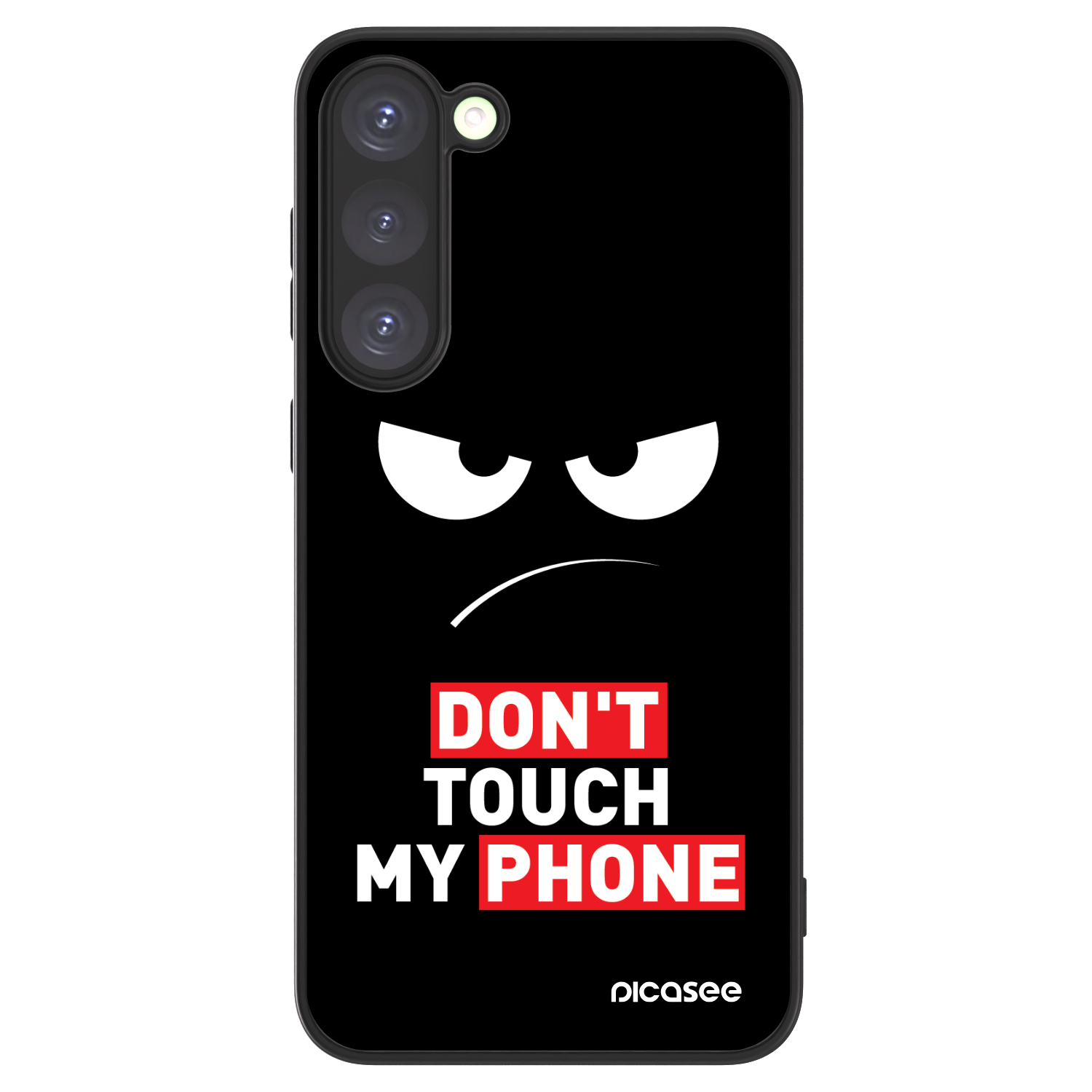 Picasee ULTIMATE CASE PowerShare Samsung Galaxy S23+ 5G - készülékre - Angry Eyes - Transparent