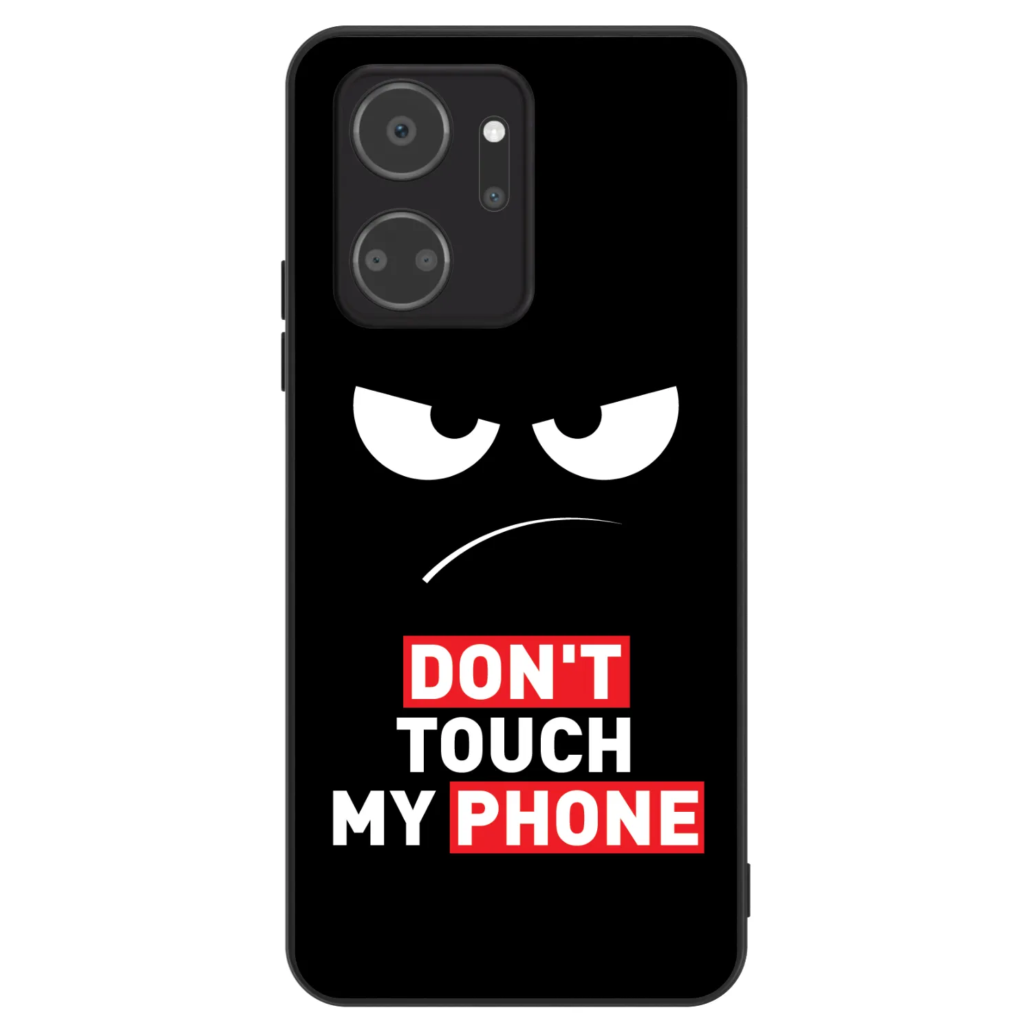 Picasee ULTIMATE CASE Honor X7a - készülékre - Angry Eyes - Transparent