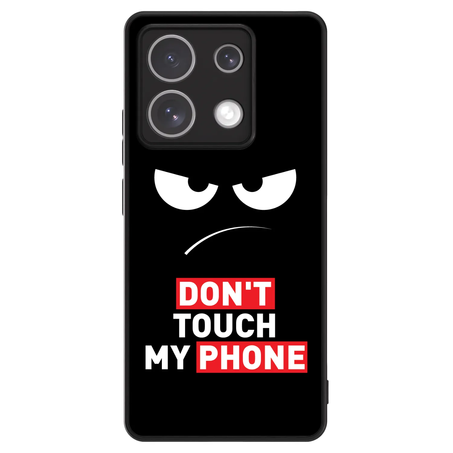 Picasee ULTIMATE CASE Xiaomi Redmi Note 13 Pro 5G - készülékre - Angry Eyes - Transparent