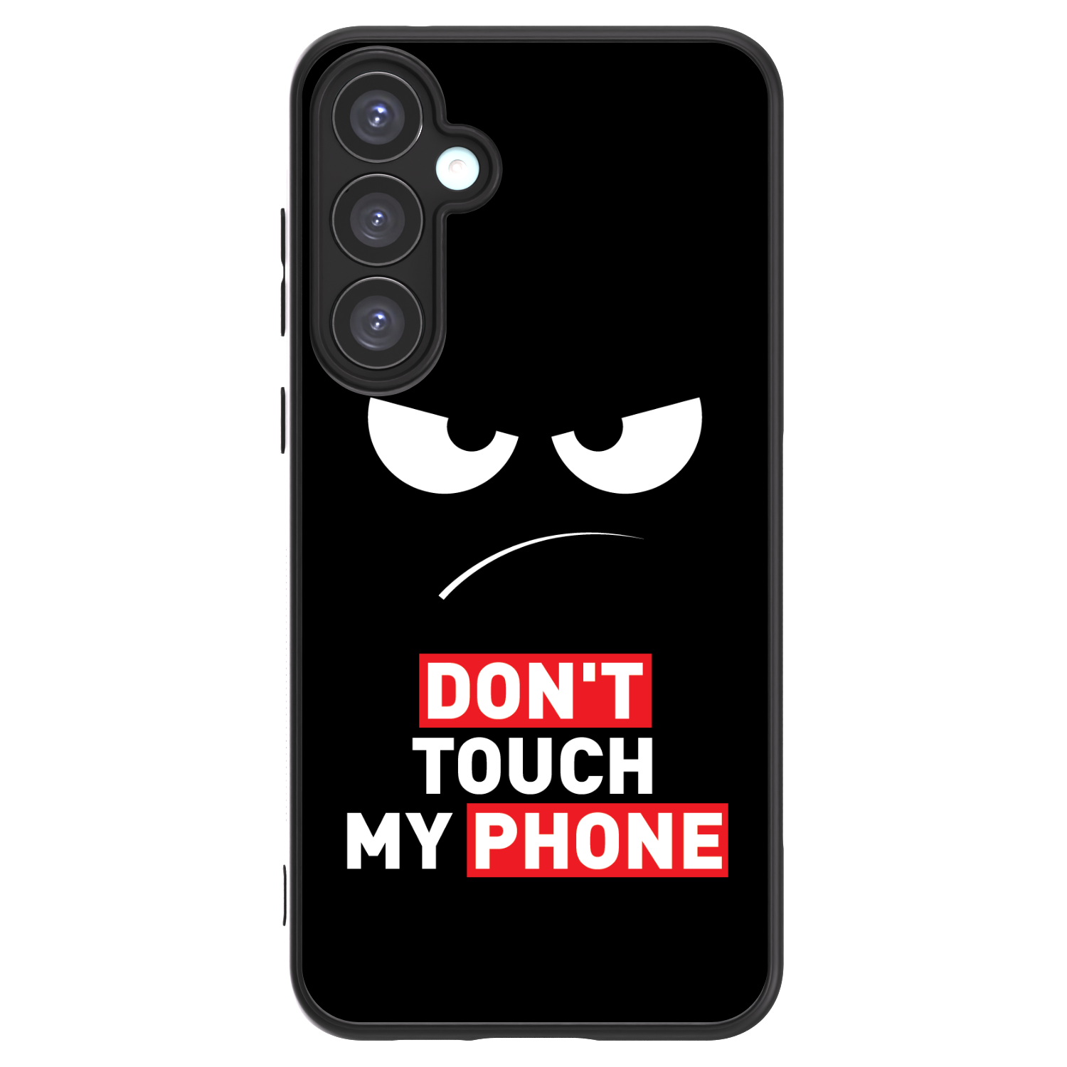 Picasee ULTIMATE CASE Samsung Galaxy A55 5G A556B - készülékre - Angry Eyes - Transparent