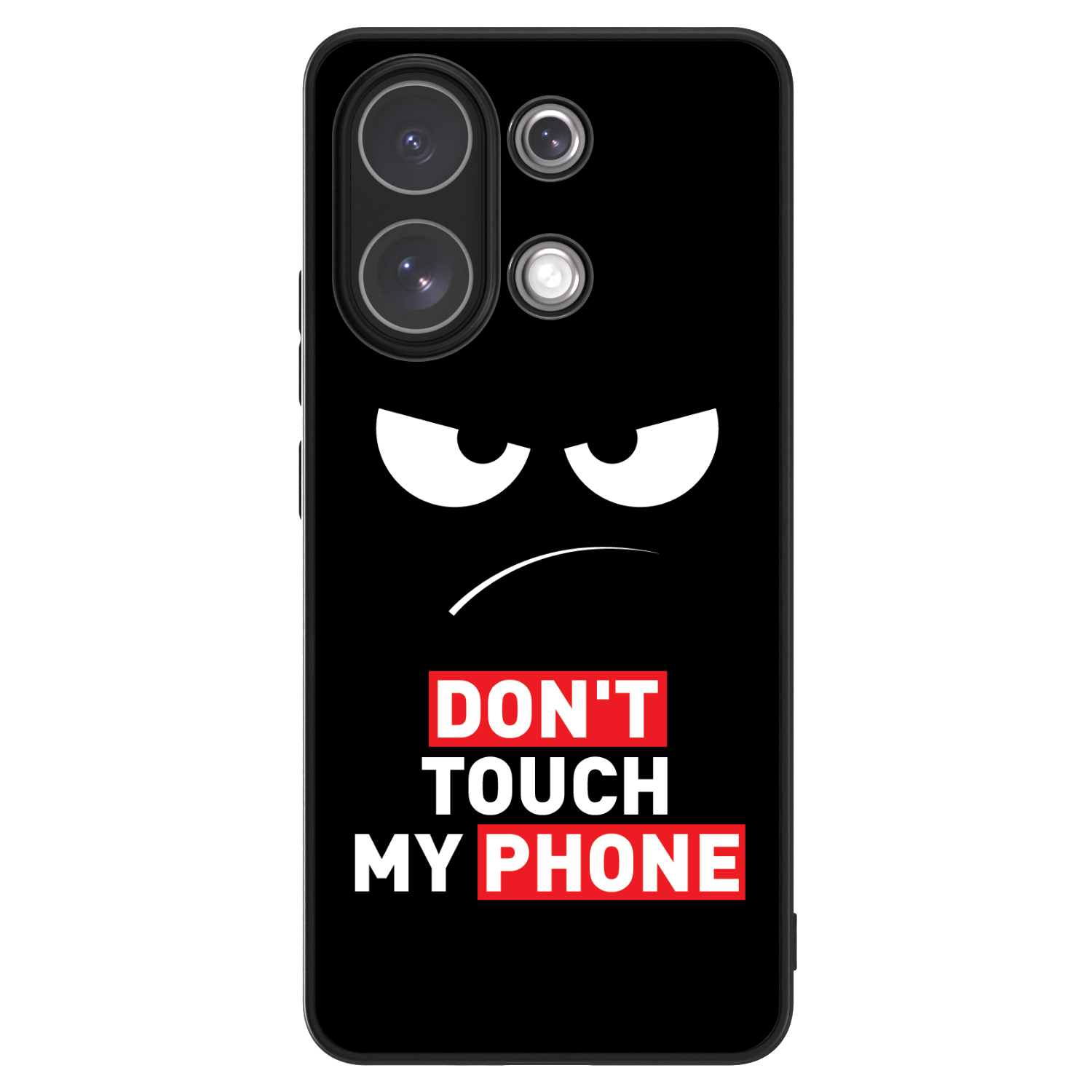 Picasee ULTIMATE CASE Xiaomi Redmi Note 13 4G - készülékre - Angry Eyes - Transparent