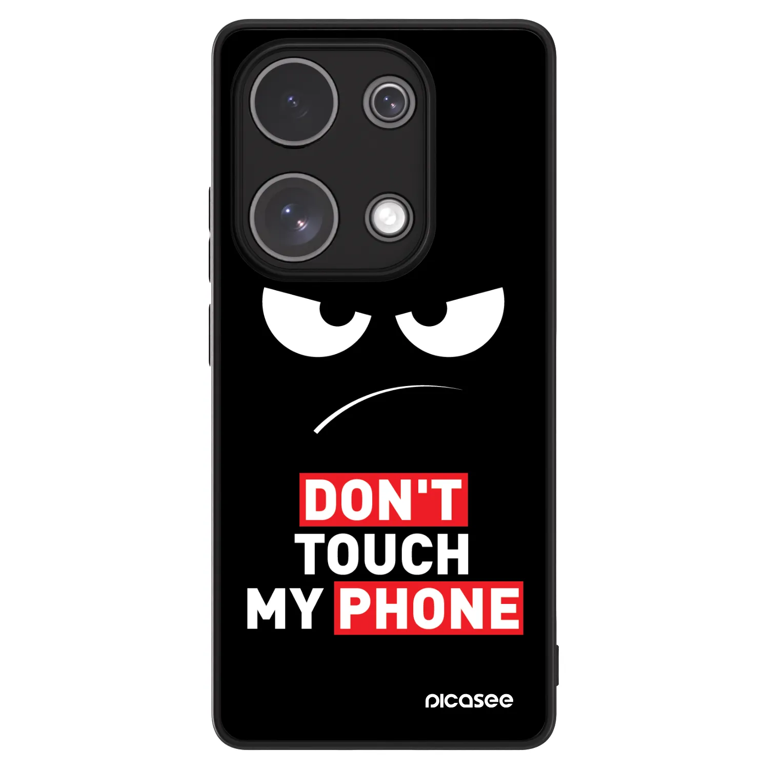 Picasee ULTIMATE CASE Xiaomi Redmi Note 13 Pro 4G - készülékre - Angry Eyes - Transparent