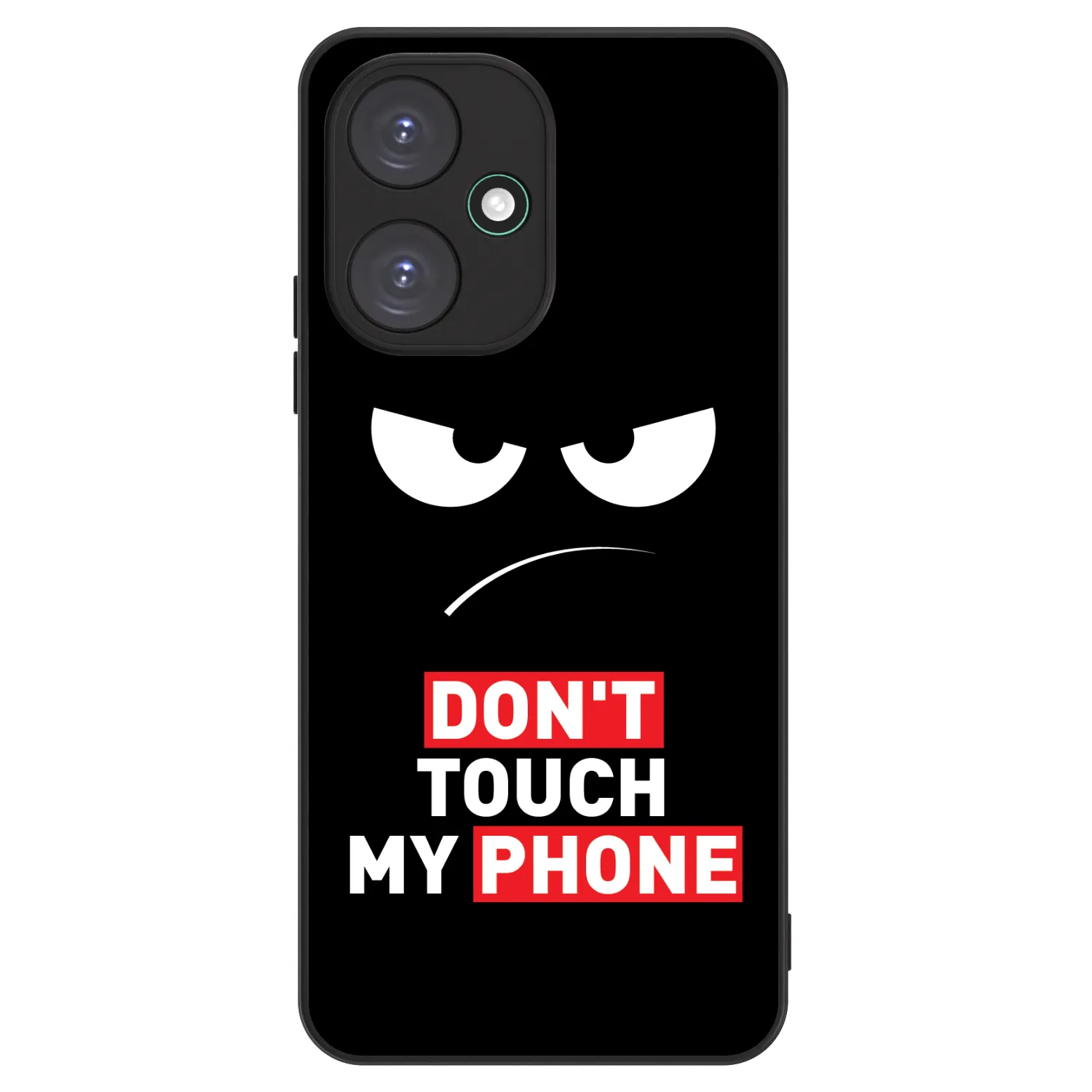Picasee ULTIMATE CASE Xiaomi Redmi 13C 5G - készülékre - Angry Eyes - Transparent