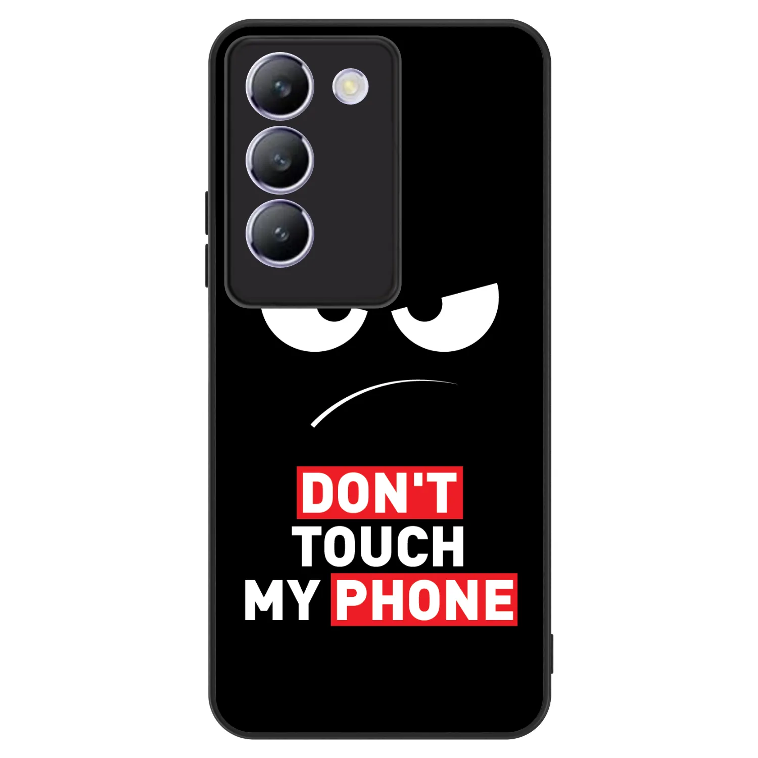 Picasee ULTIMATE CASE Vivo V40 SE 5G - készülékre - Angry Eyes - Transparent