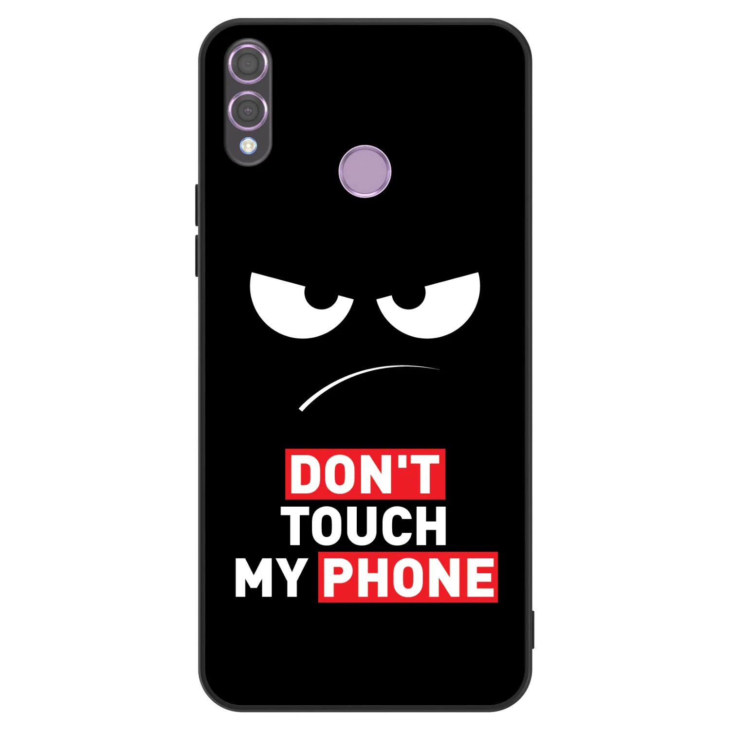 Picasee ULTIMATE CASE Honor 8X - készülékre - Angry Eyes - Transparent