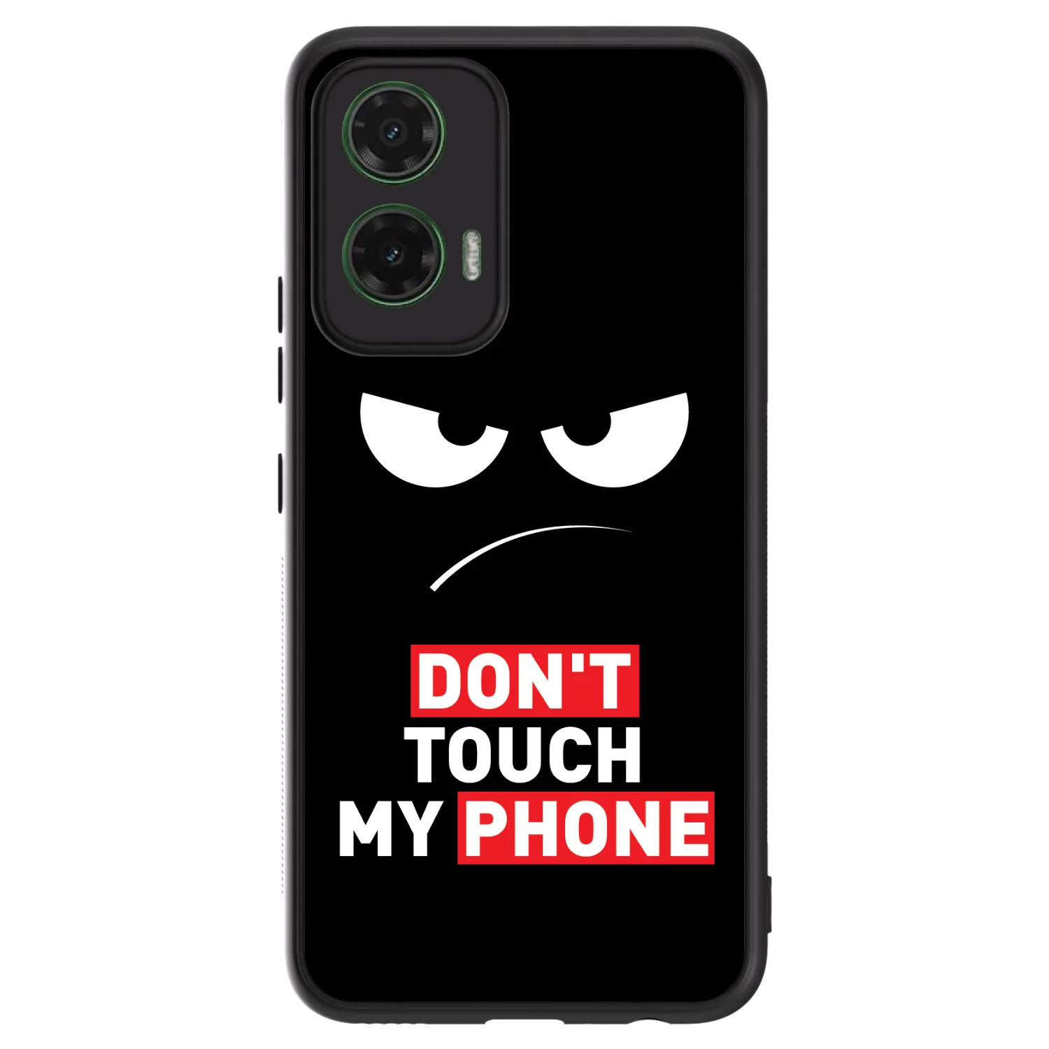Picasee ULTIMATE CASE Motorola Moto G35 5G - készülékre - Angry Eyes - Transparent