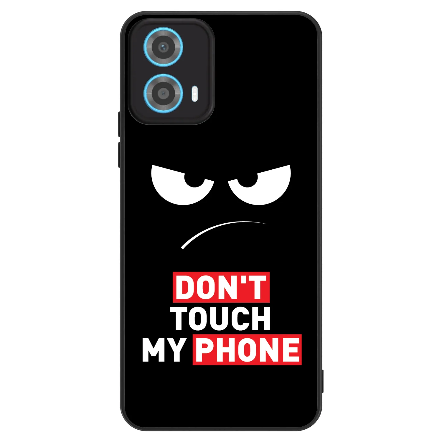 Picasee ULTIMATE CASE Motorola Moto G34 5G - készülékre - Angry Eyes - Transparent