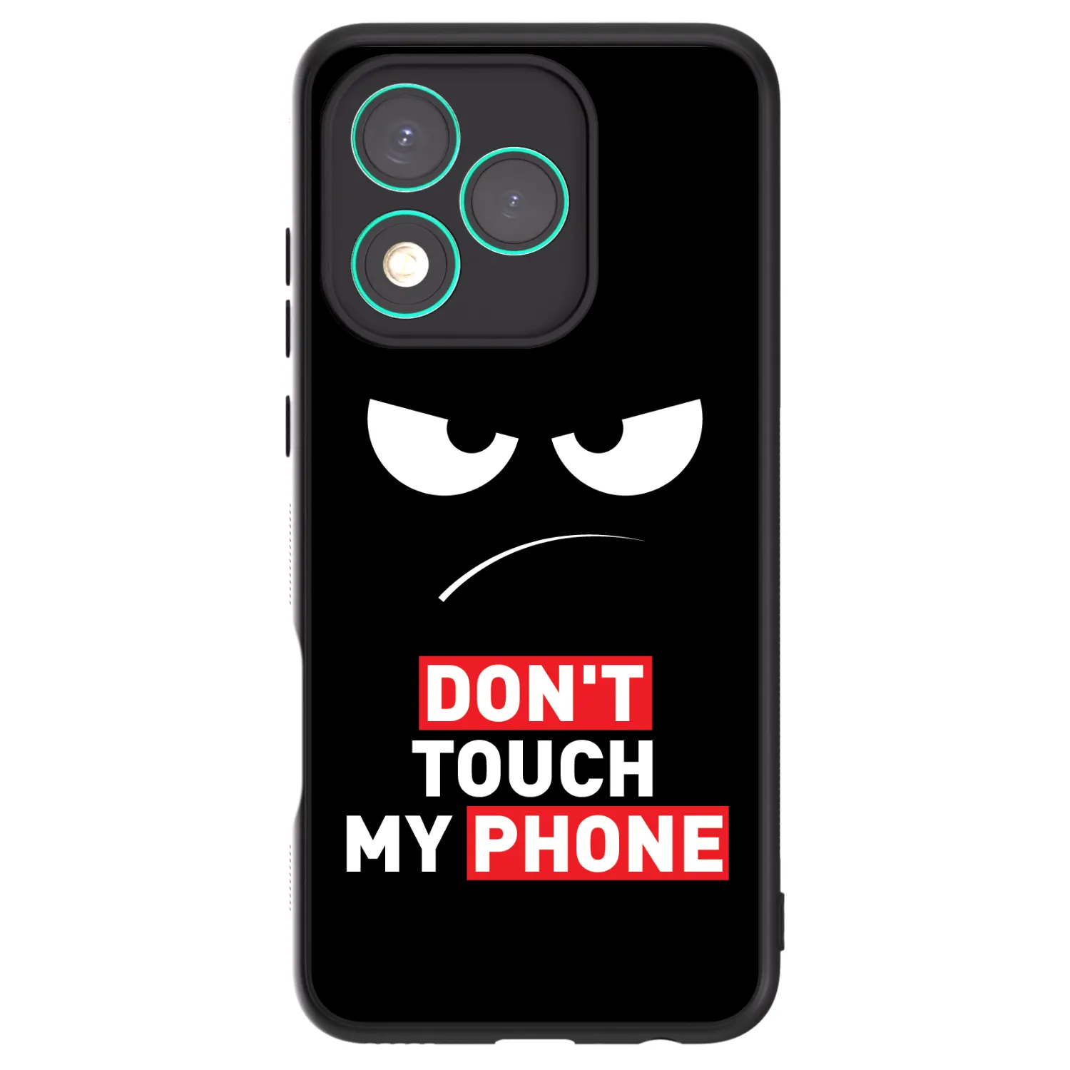 Picasee ULTIMATE CASE Honor 400 Lite 5G - készülékre - Angry Eyes - Transparent