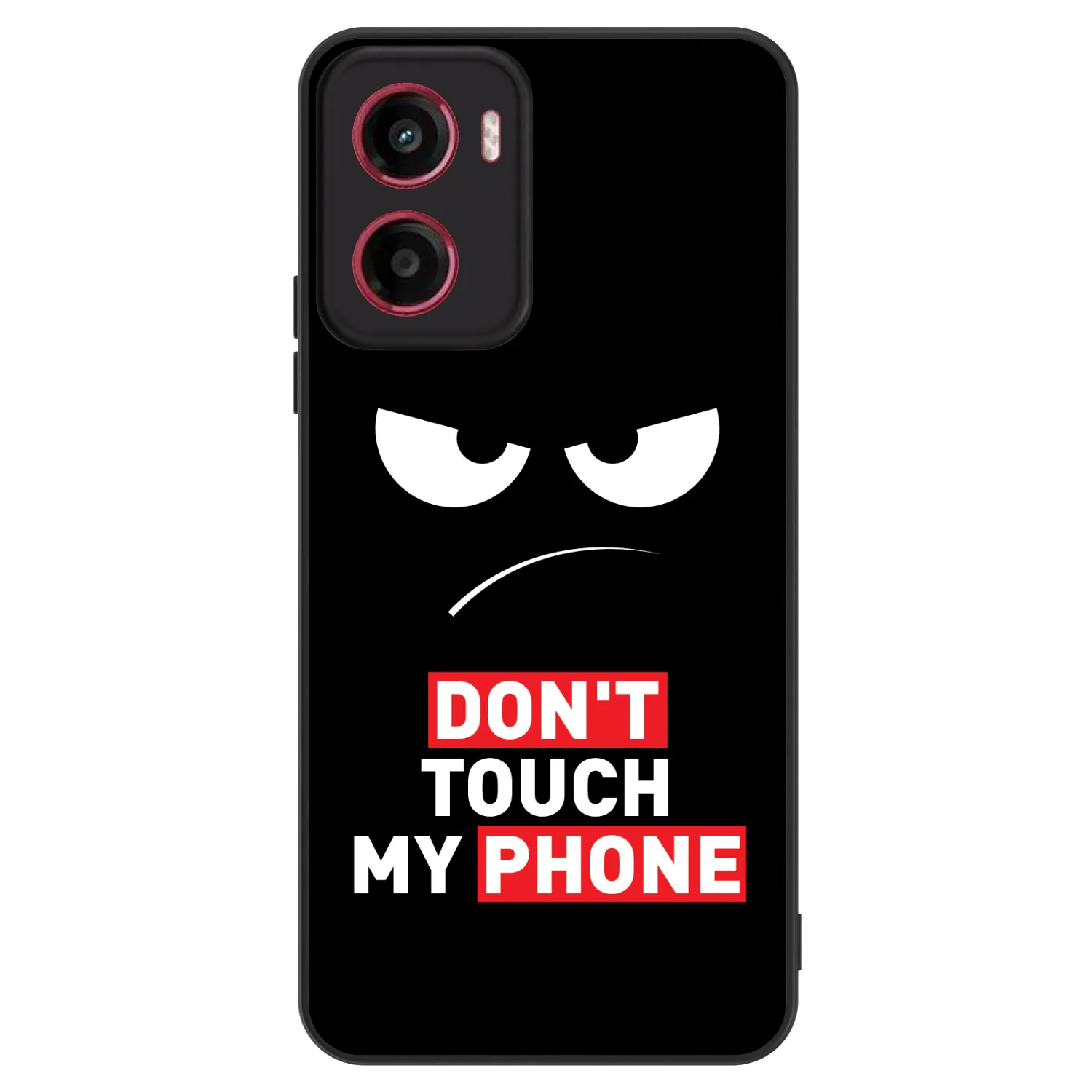 Picasee ULTIMATE CASE Motorola Moto G05 - készülékre - Angry Eyes - Transparent