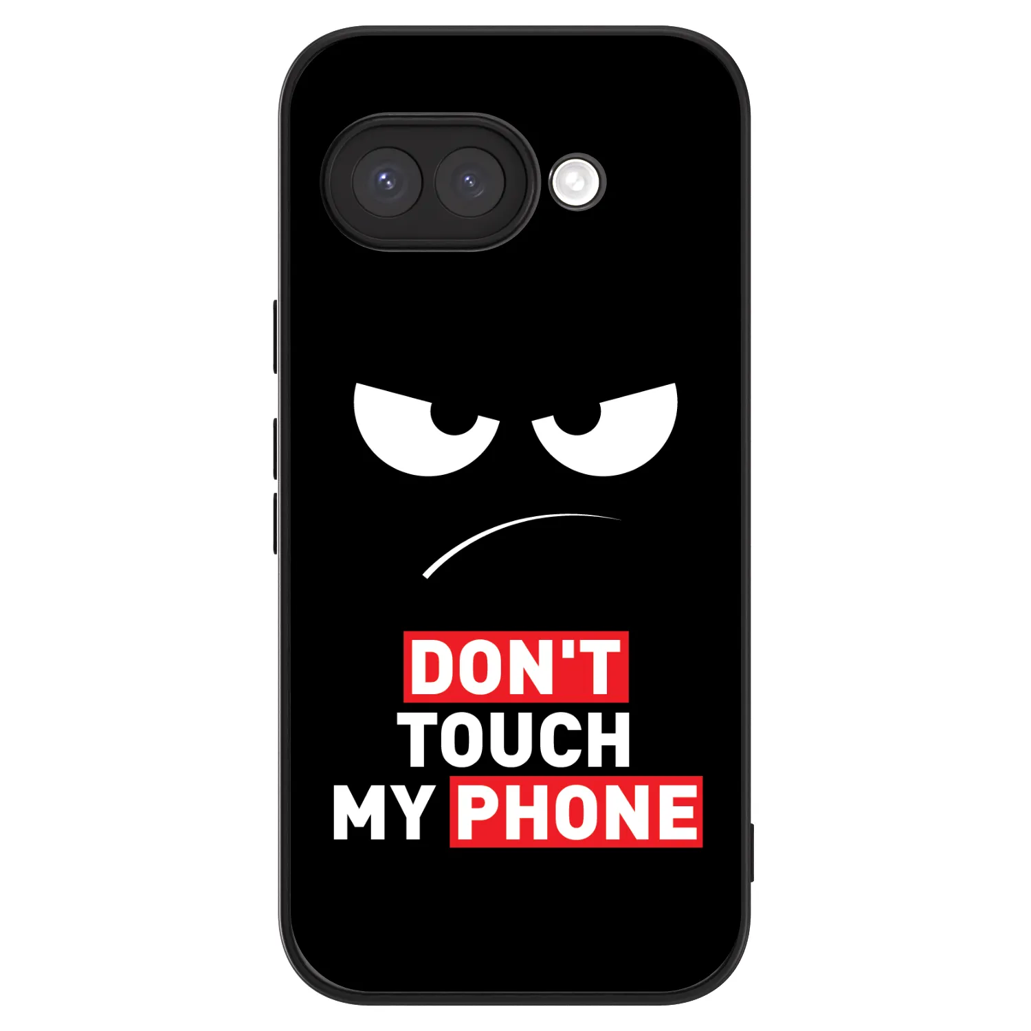 Picasee ULTIMATE CASE Google Pixel 9a - készülékre - Angry Eyes - Transparent