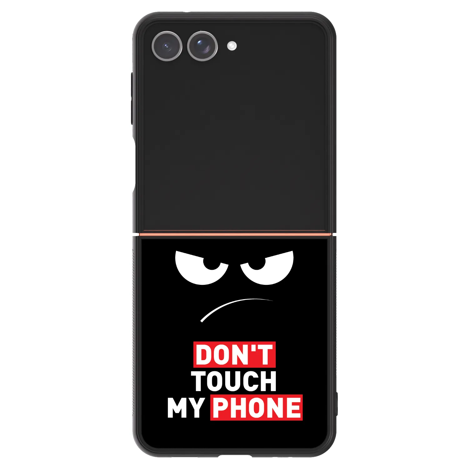 Picasee ULTIMATE CASE Samsung Galaxy Z Flip7 5G - készülékre - Angry Eyes - Transparent