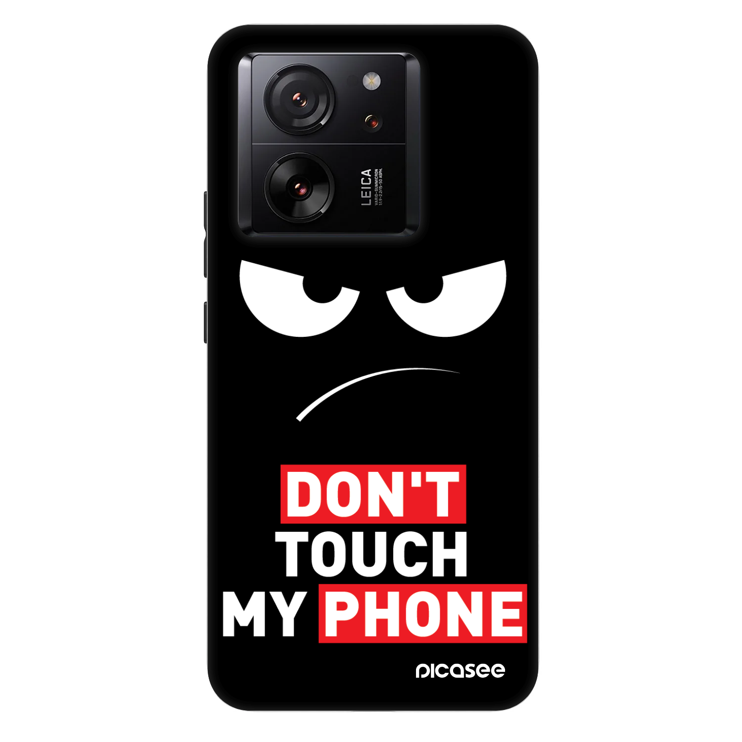 Picasee Fashion Case Xiaomi 13T - Angry Eyes - Transparent