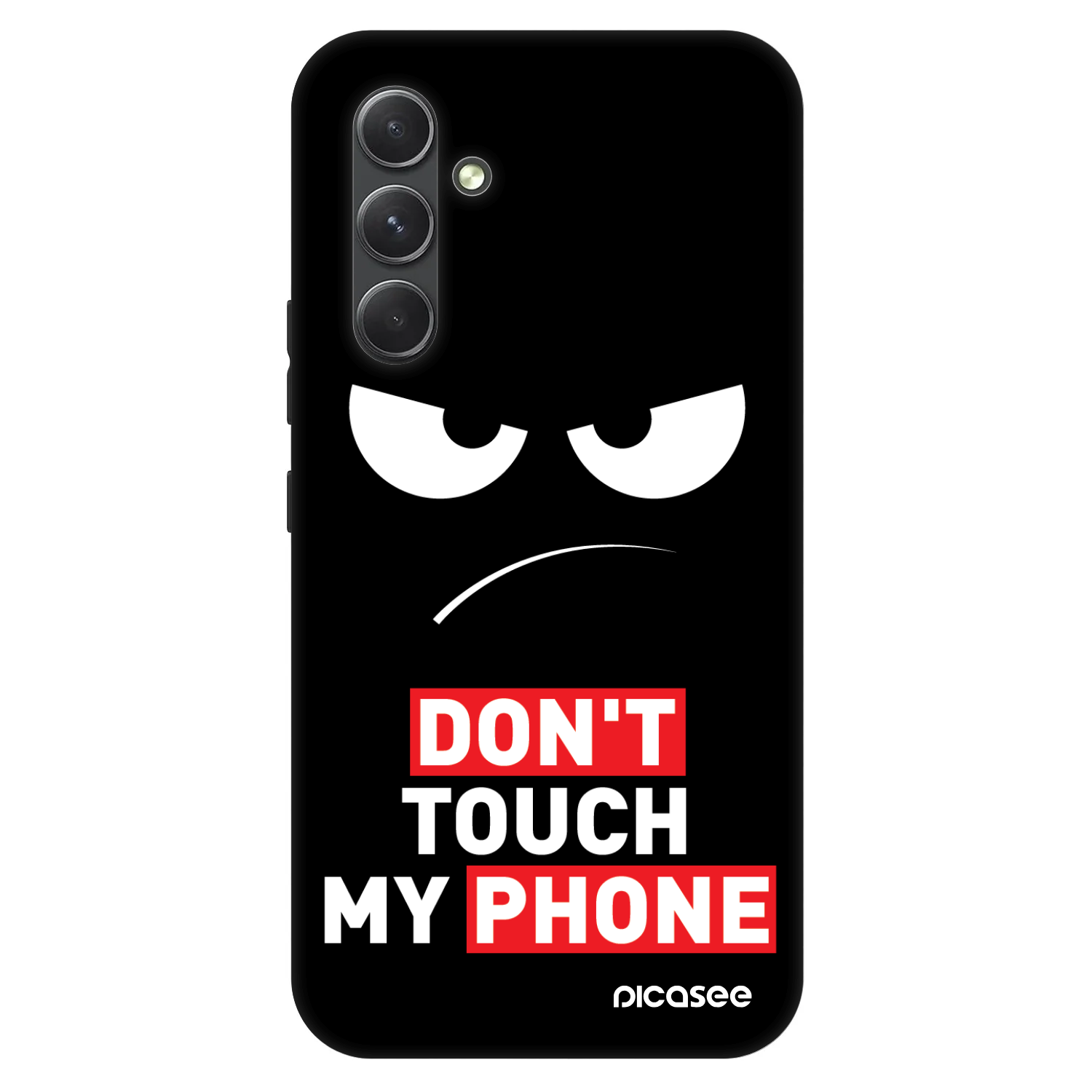 Picasee Fashion Case Samsung Galaxy A54 5G A546B - Angry Eyes - Transparent