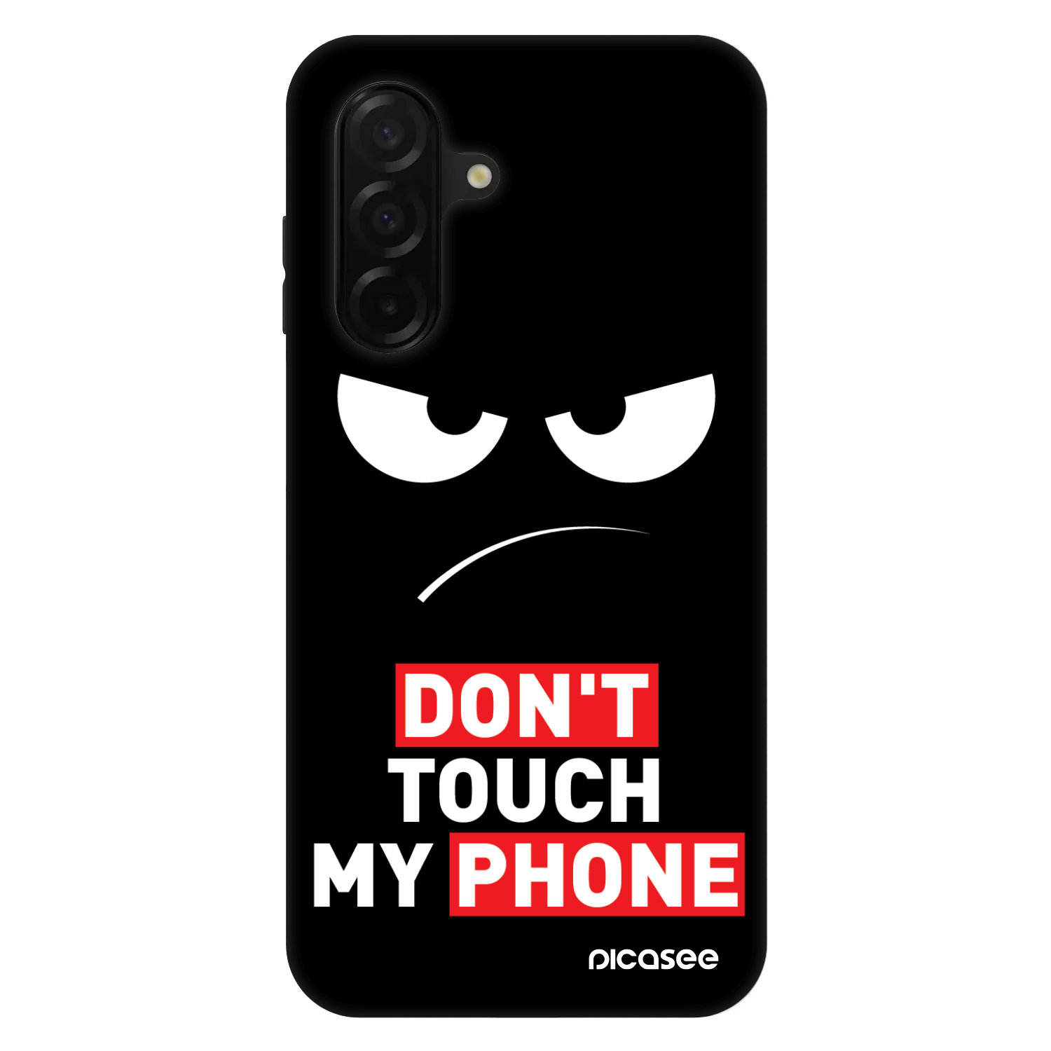 Picasee Fashion Case Samsung Galaxy A26 5G A266B - Angry Eyes - Transparent
