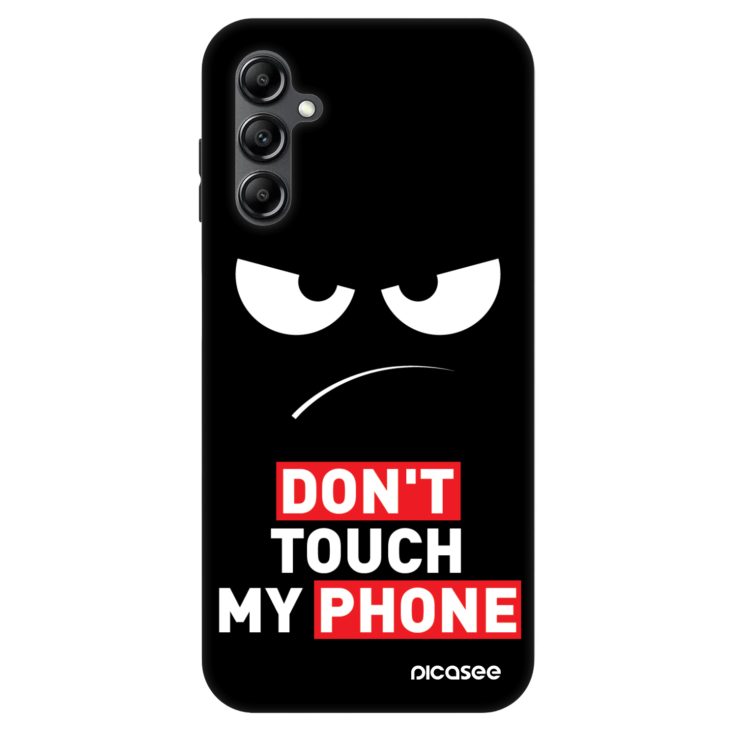 Picasee Fashion Case Samsung Galaxy A16 5G - Angry Eyes - Transparent