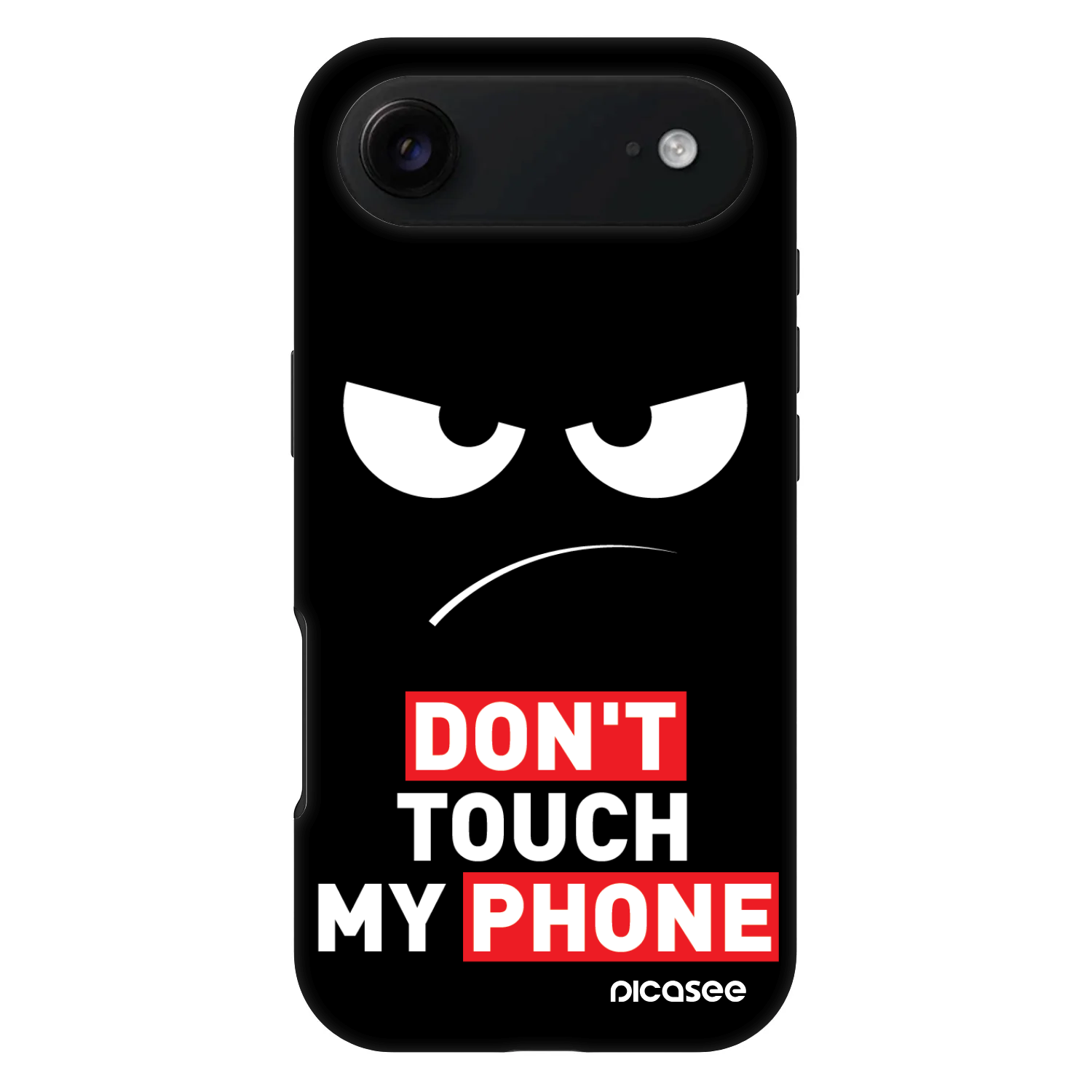 Picasee Fashion Case MagSafe Apple iPhone Air - Angry Eyes - Transparent