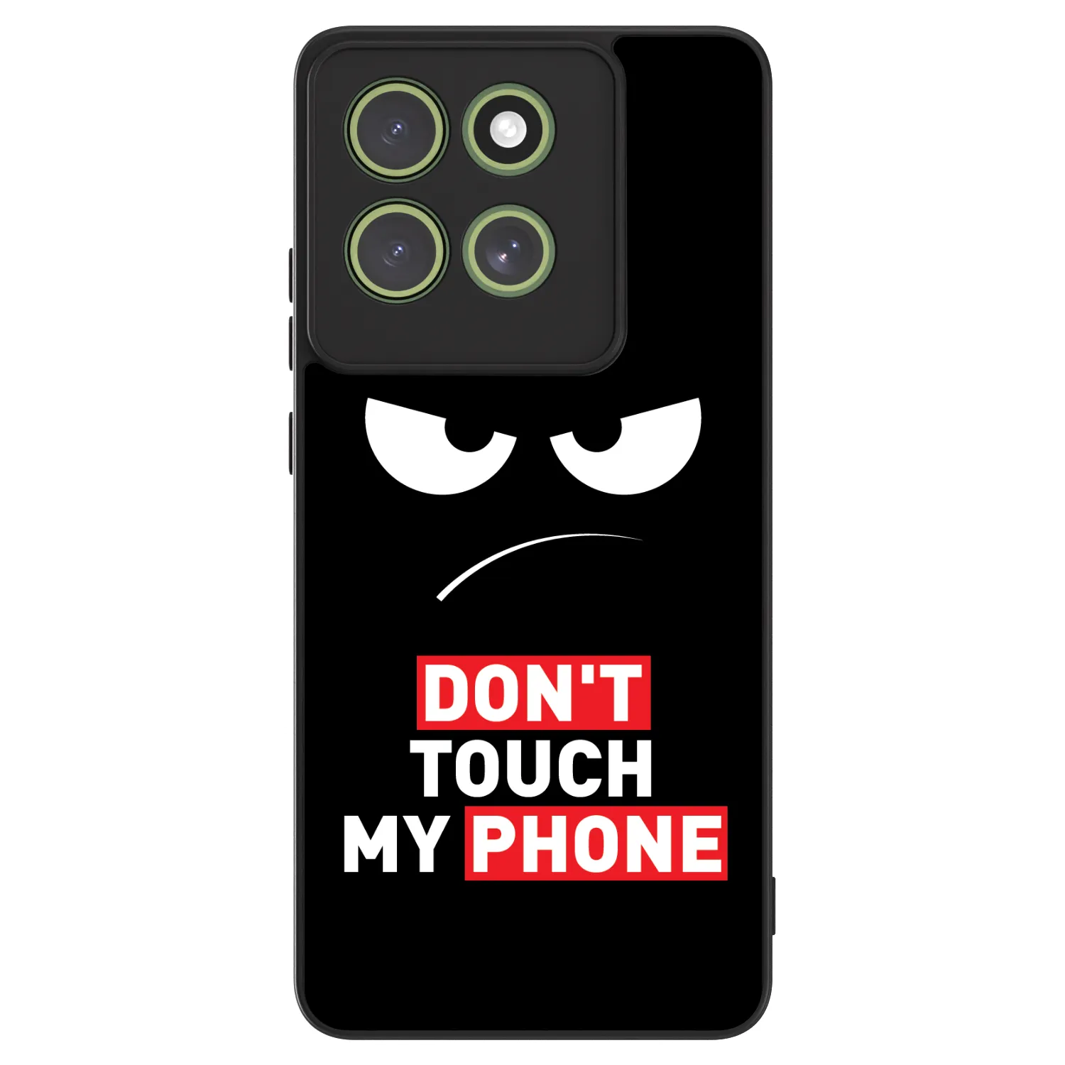 Picasee ULTIMATE CASE Motorola Moto G86 5G - készülékre - Angry Eyes - Transparent